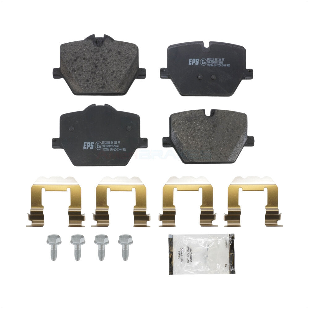 AmeriBRAKES NWF-EPS2220 Disc Brake Pad for 2019-2024 BMW i4, Toyota GR Supra and More - Rear