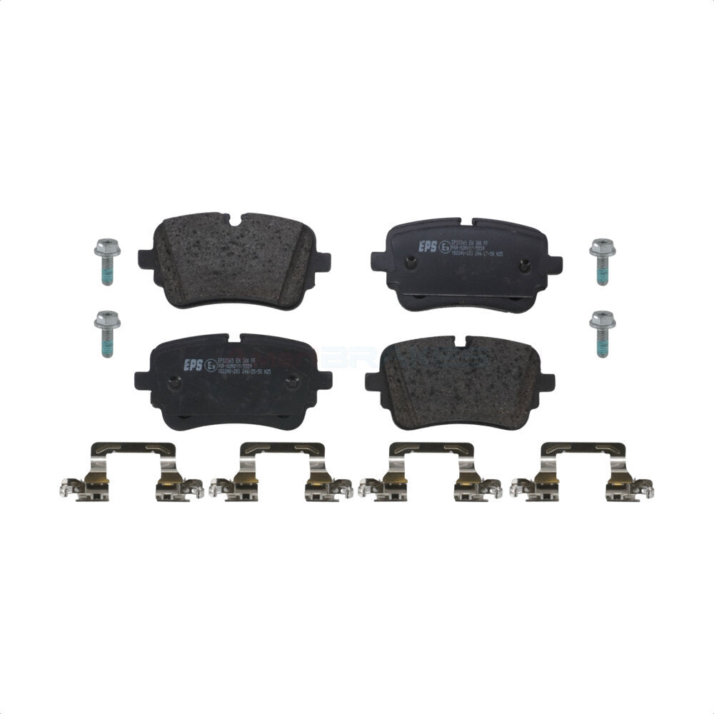 AmeriBRAKES NWF-EPS2365 Disc Brake Pad for 2020-2023 Audi e-tron S, Audi A8 Quattro and More - Rear