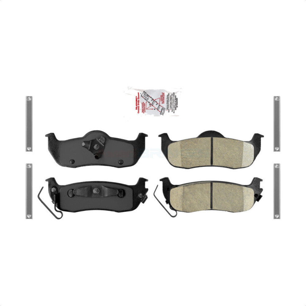 AmeriBRAKES NWF-PRC1041 Disc Brake Pad for 2004-2015 Jeep Grand Cherokee product image