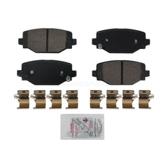 AmeriBRAKES NWF-PRC2460 Disc Brake Pad for 2022-2025 Jeep Grand Cherokee, Jeep Grand Cherokee L - Rear