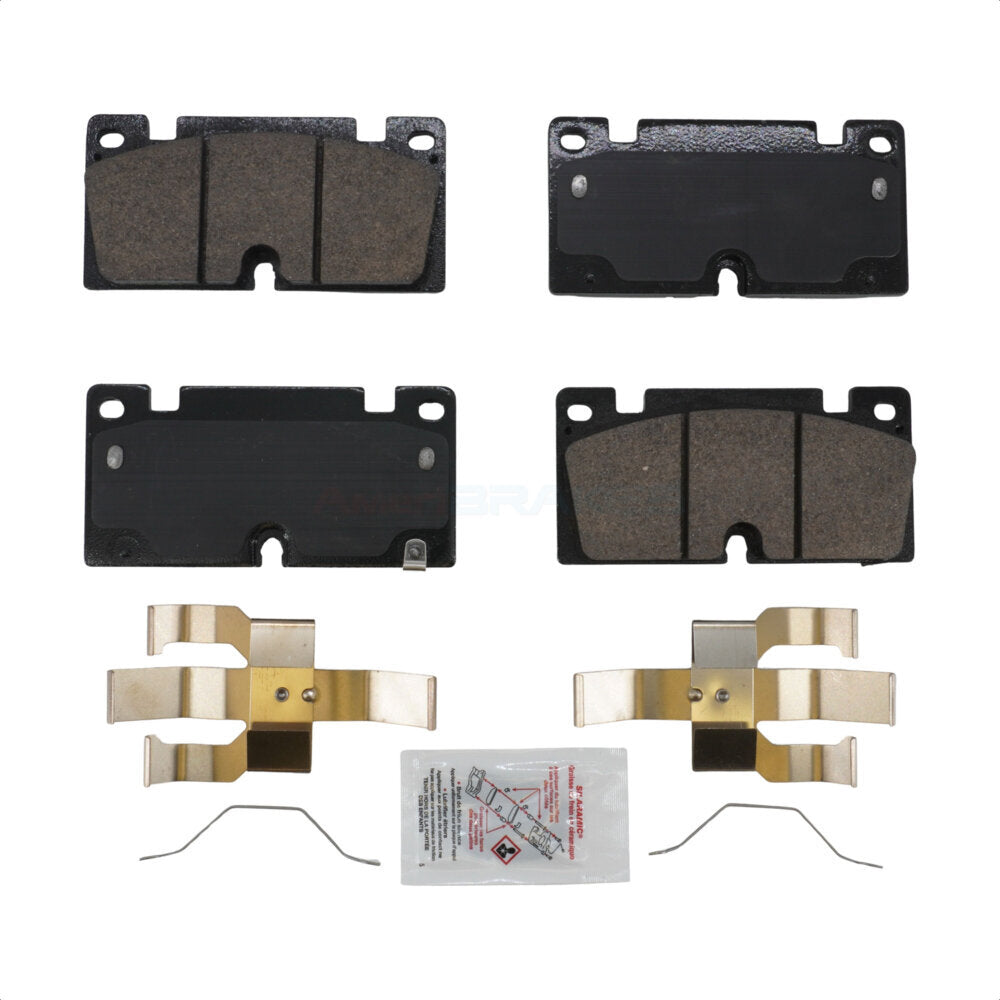 AmeriBRAKES NWF-PRC2498 Disc Brake Pad for 2023-2025 Chevrolet Colorado, GMC Canyon - Front