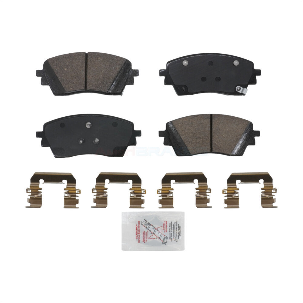 AmeriBRAKES NWF-PRC2523 Disc Brake Pad for 2024-2025 Hyundai Kona, Hyundai Kona Electric - Front