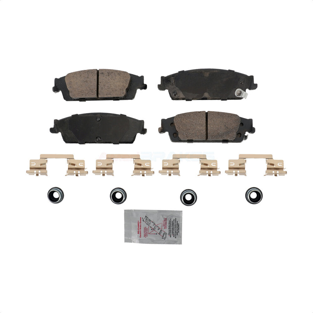 AmeriBRAKES NWF-PTC1707 Disc Brake Pad for 2014-2020 Chevrolet Silverado 1500 product image