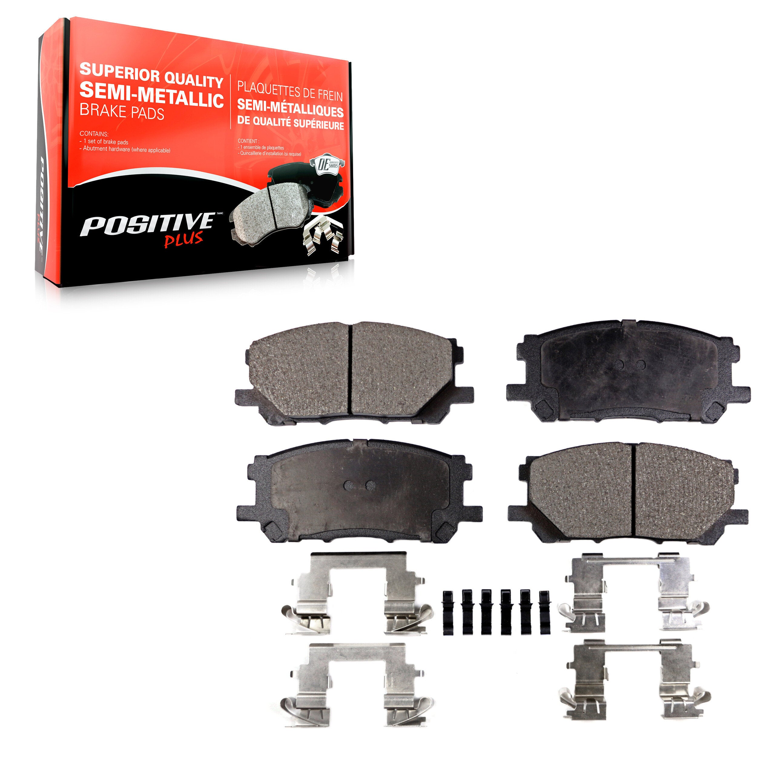 Positive Plus PPF-D1005 Disc Brake Pad for 2004-2009 Lexus RX350 product image