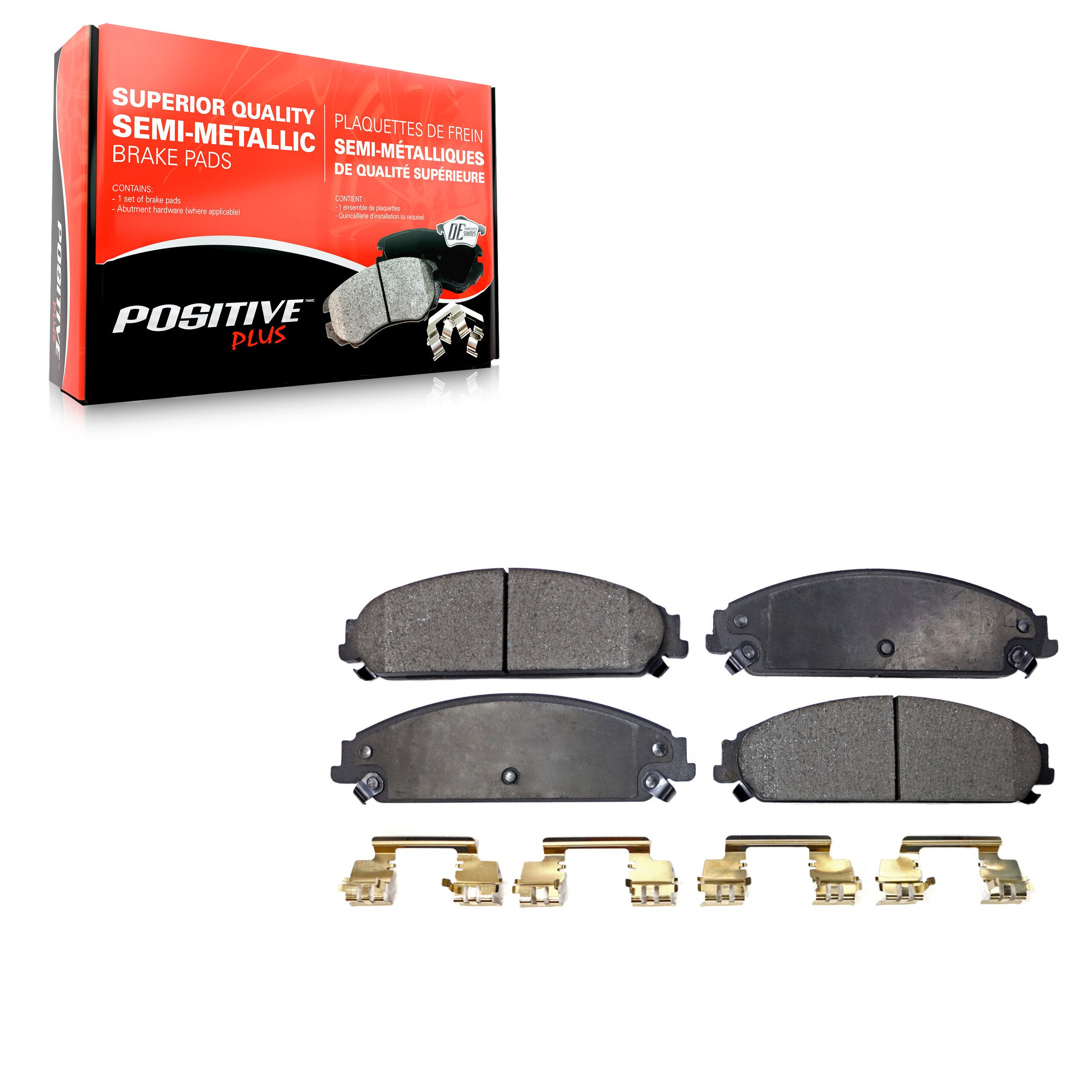 Positive Plus PPF-D1058 Disc Brake Pad for 2005-2023 Chrysler 300 product image