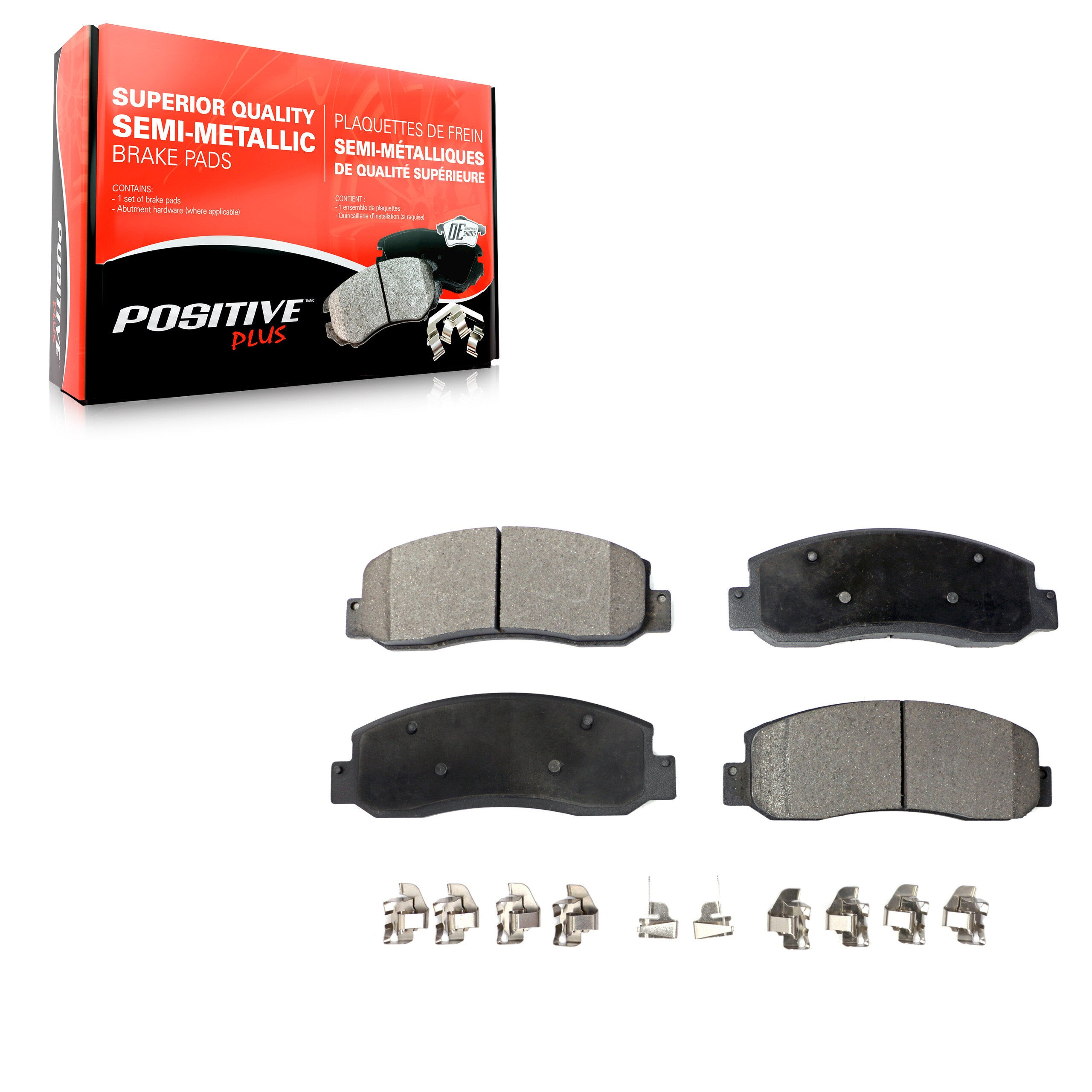 Positive Plus PPF-D1069 Disc Brake Pad for 2005-2012 Ford F-450 Super Duty product image