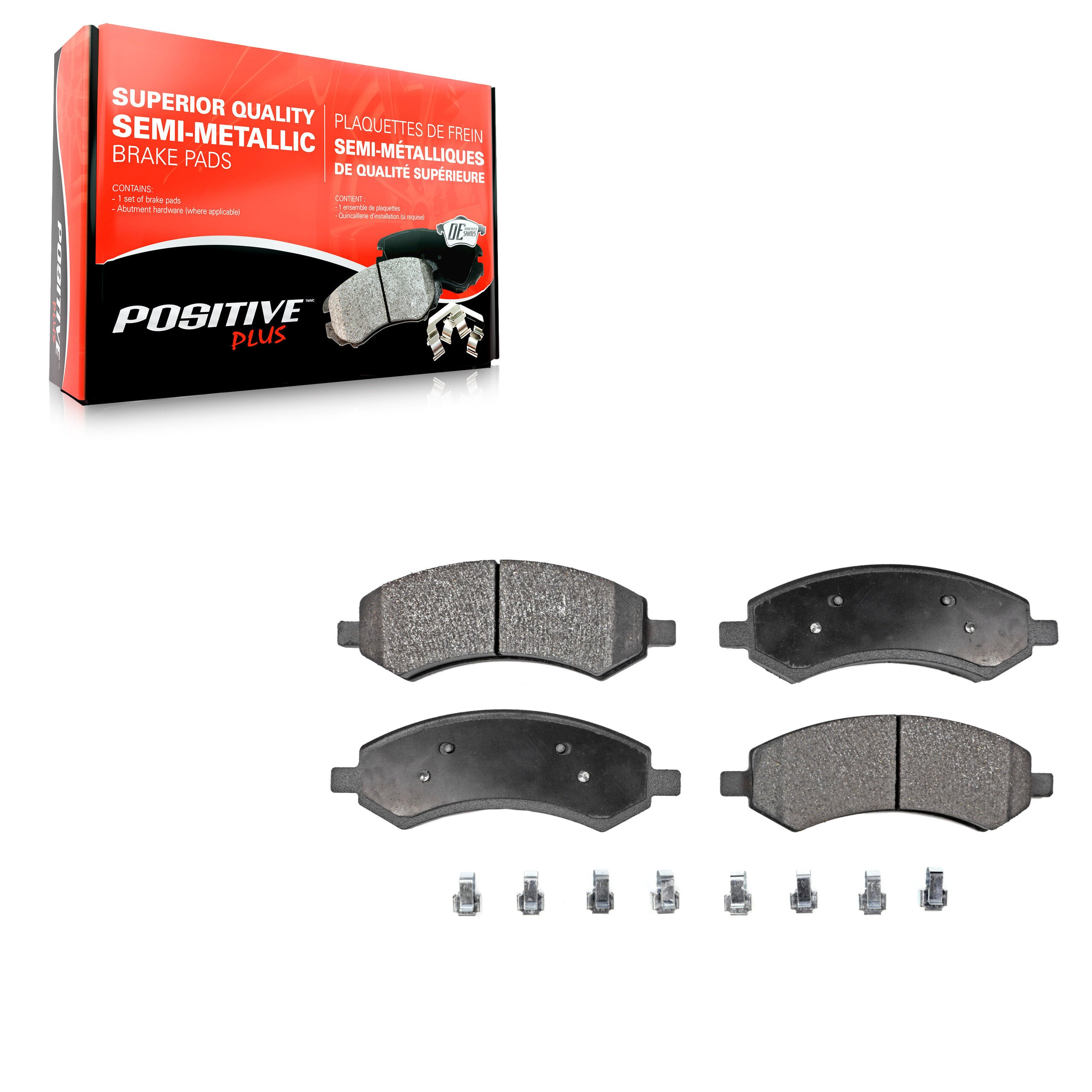 Positive Plus PPF-D1084 Disc Brake Pad for 2005-2023 Ram 1500 Classic product image