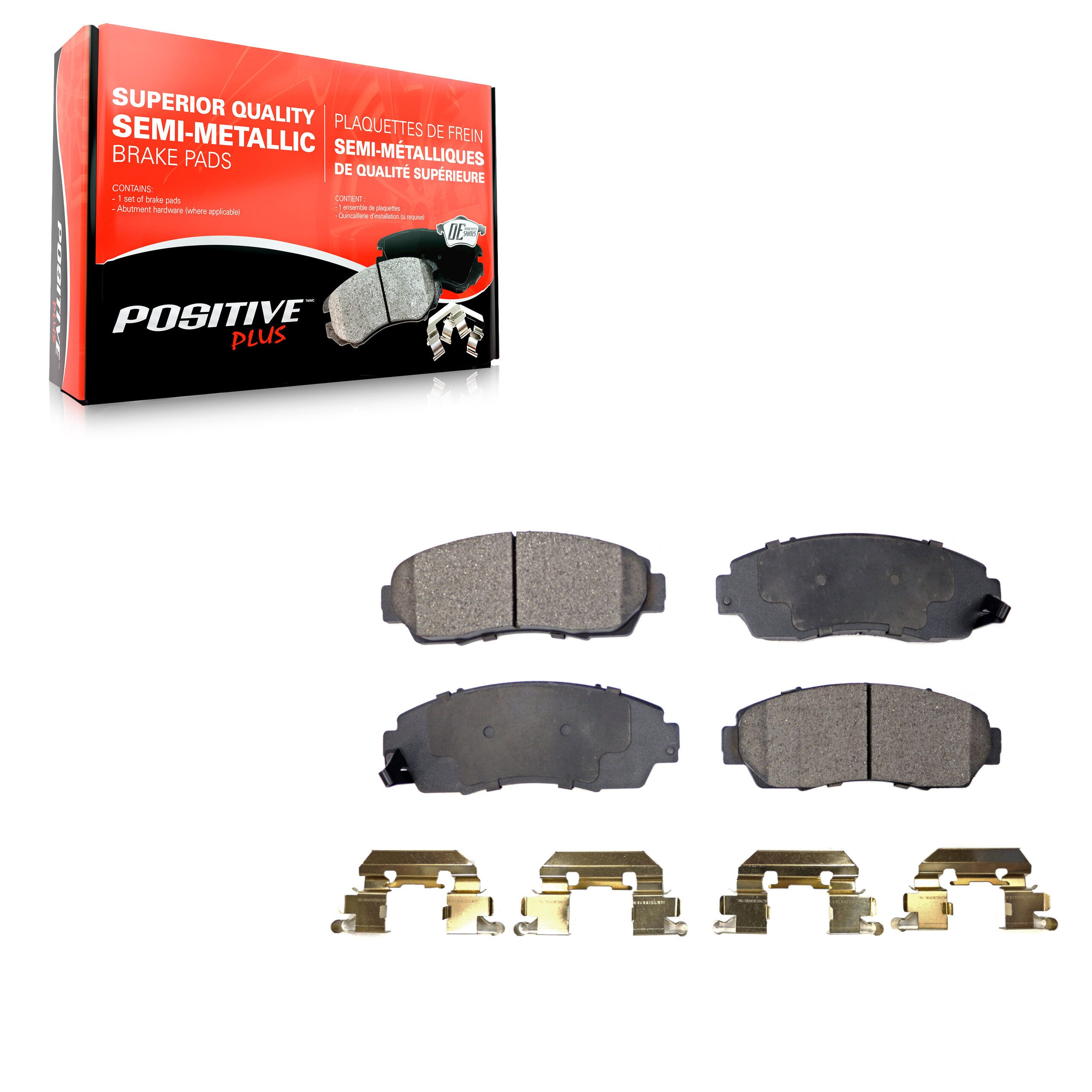 Positive Plus PPF-D1089 Disc Brake Pad for 2005-2012 Honda Crosstour product image