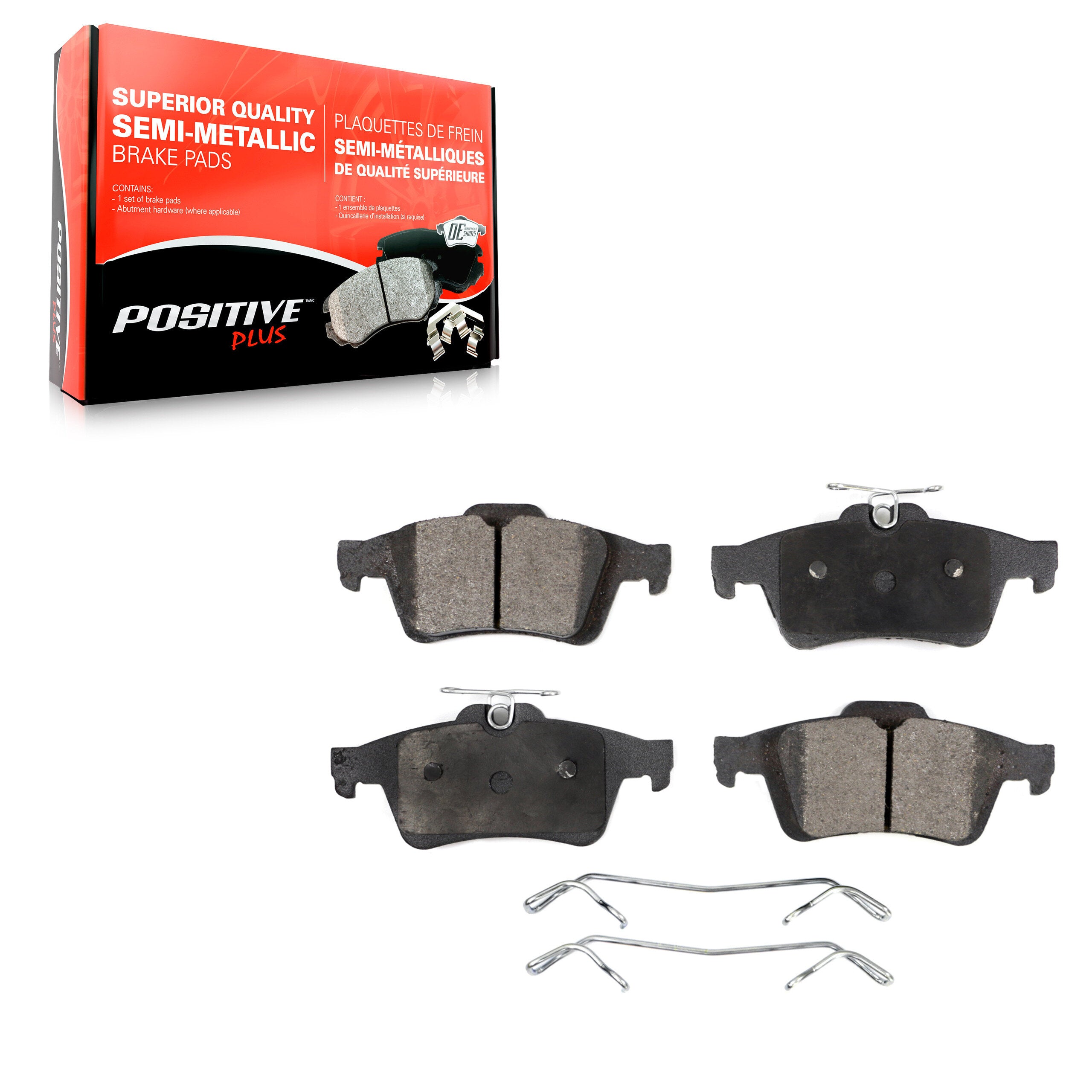 Positive Plus PPF-D1095 Disc Brake Pad for 2004-2023 Ford EcoSport product image