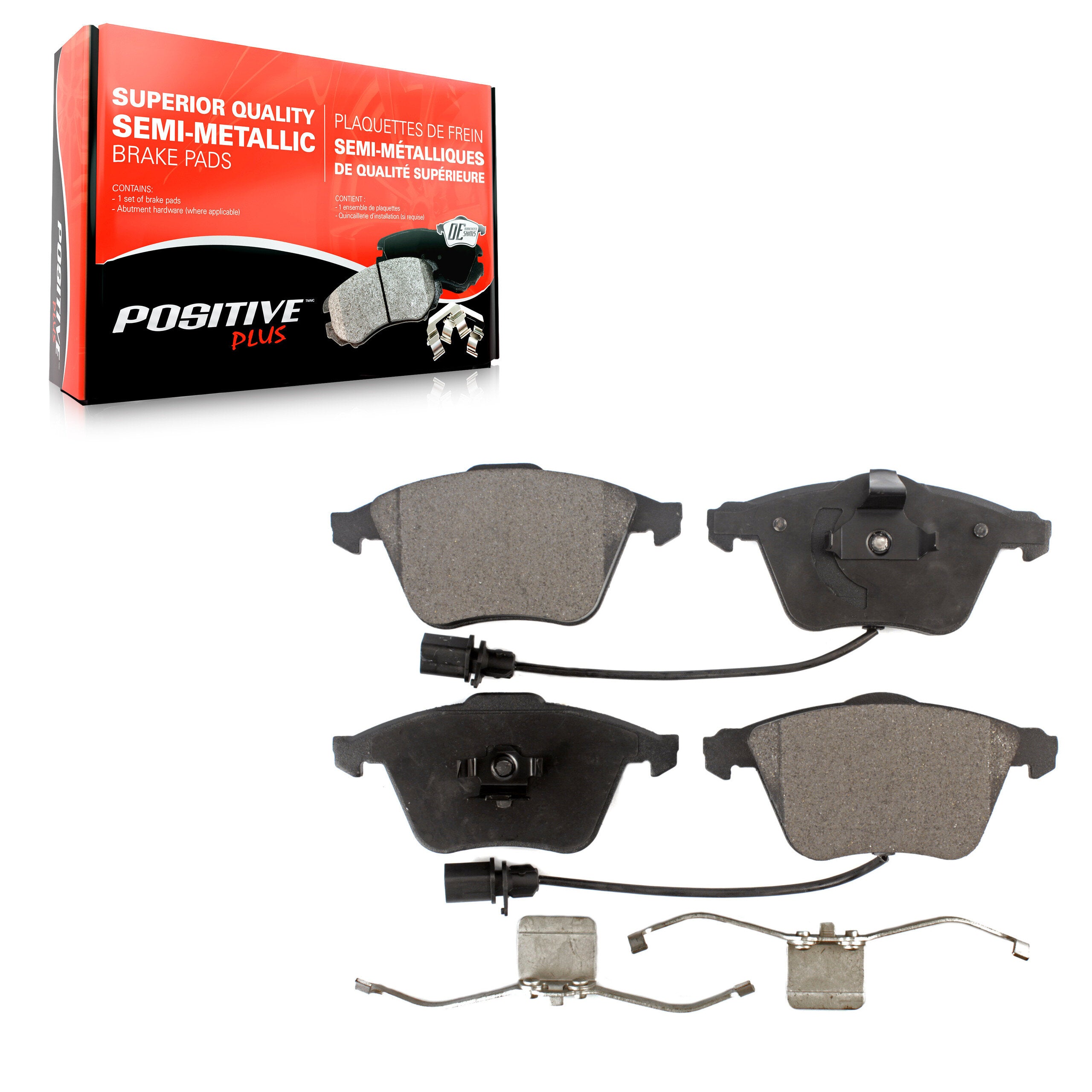 Positive Plus PPF-D1111 Disc Brake Pad for 2004-2015 Volkswagen Golf product image