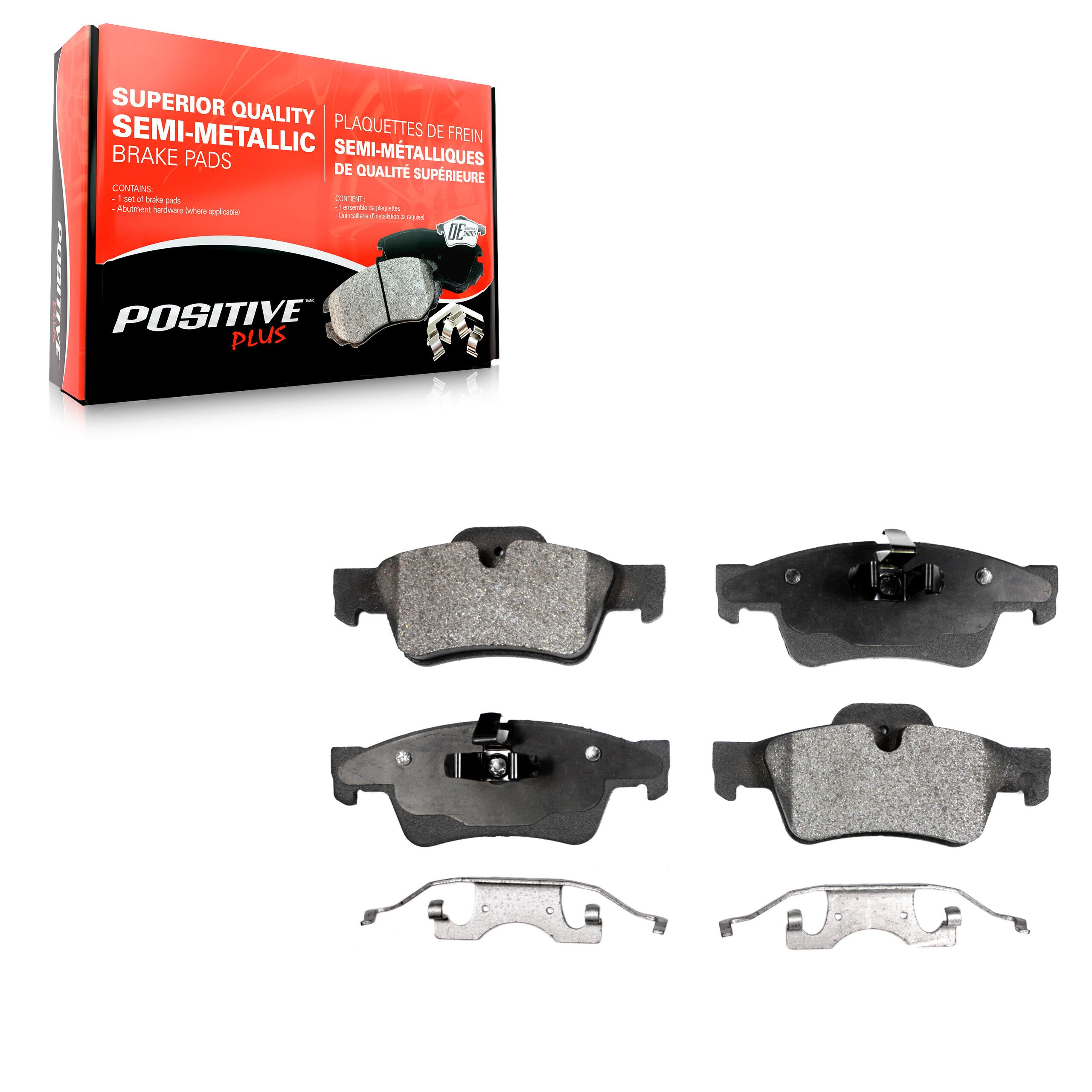 Positive Plus PPF-D1122 Disc Brake Pad for 2005-2018 Mercedes-Benz G65 AMG product image