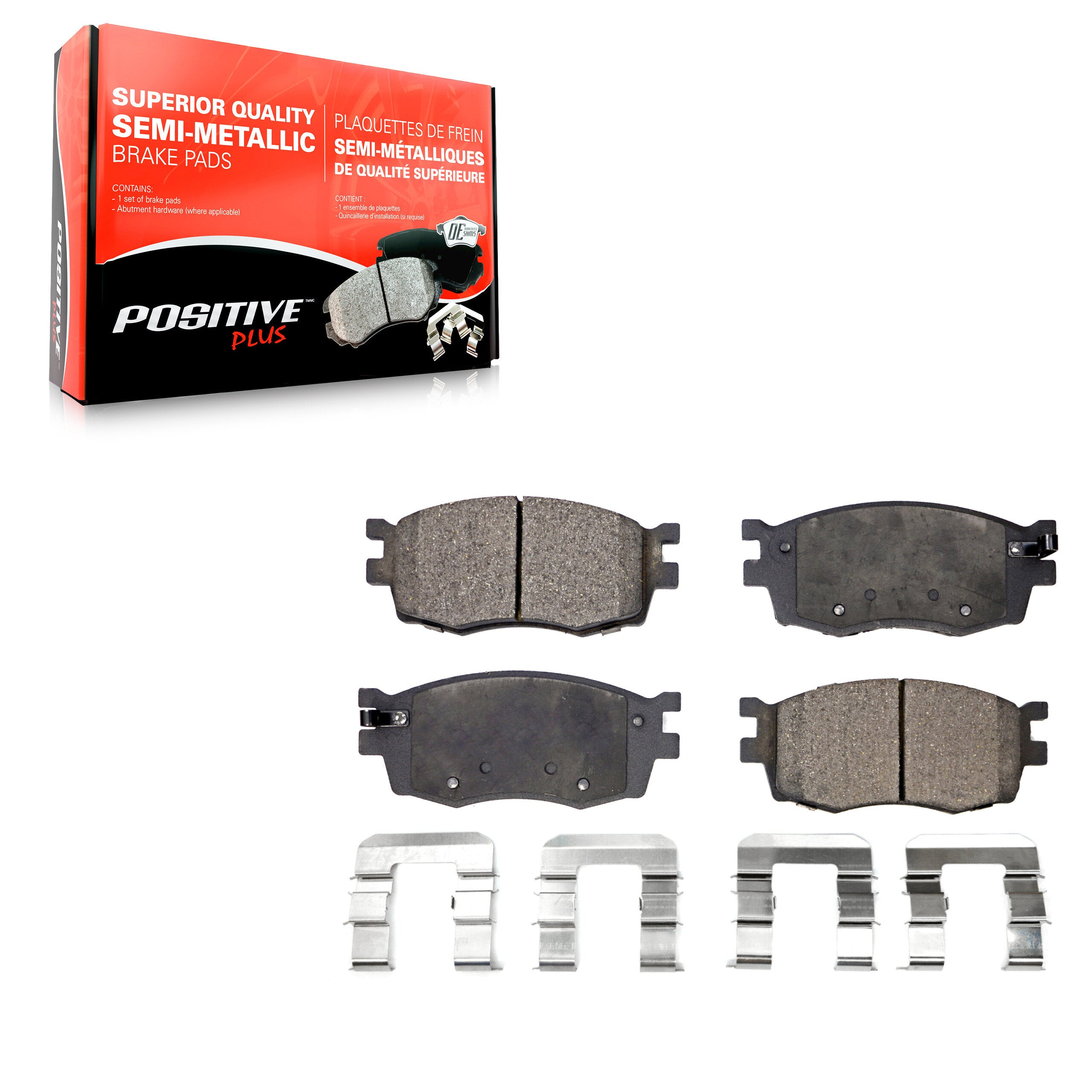 Positive Plus PPF-D1156 Disc Brake Pad for 2006-2011 Hyundai Accent product image