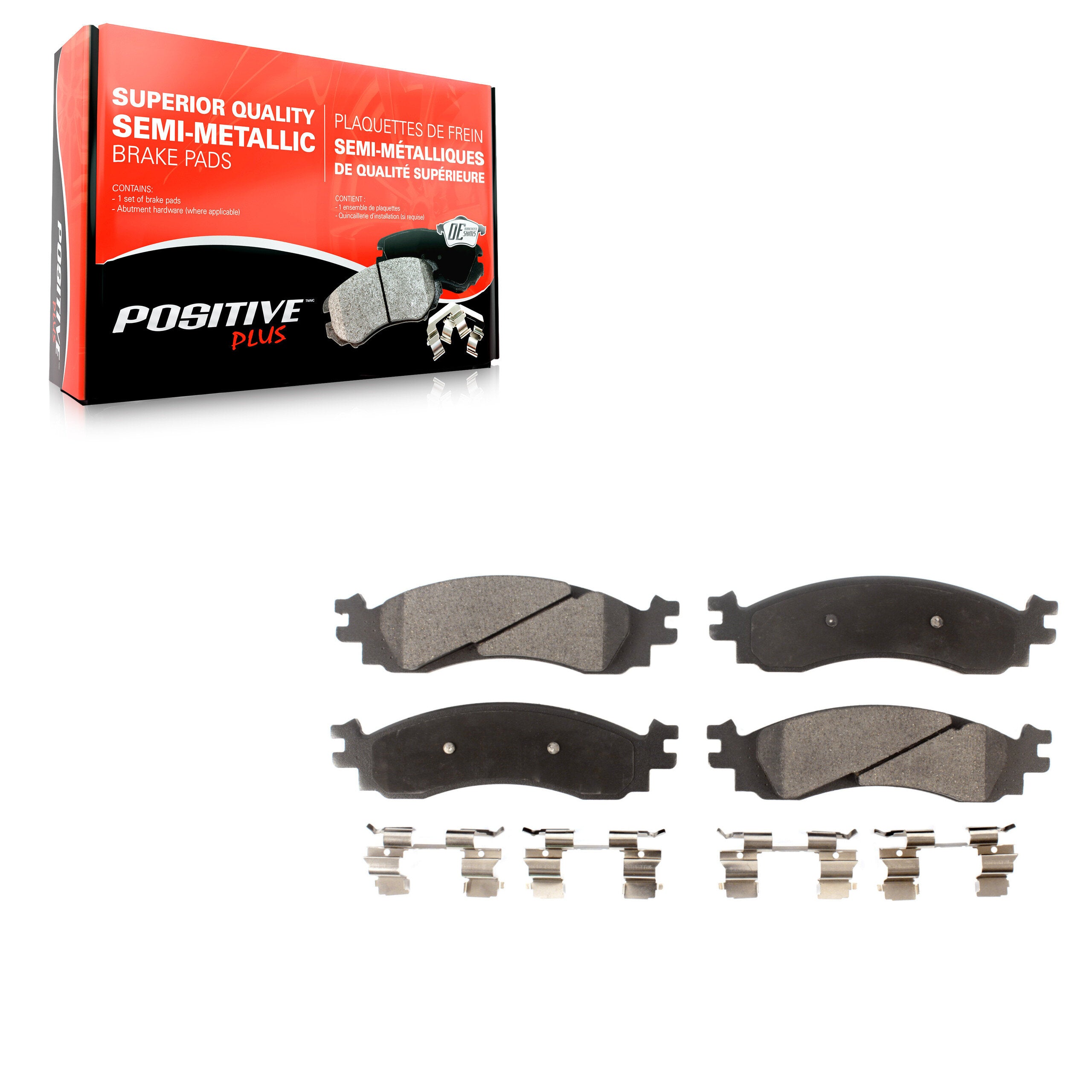 Positive Plus PPF-D1158 Disc Brake Pad for 2006-2012 Ford Taurus product image