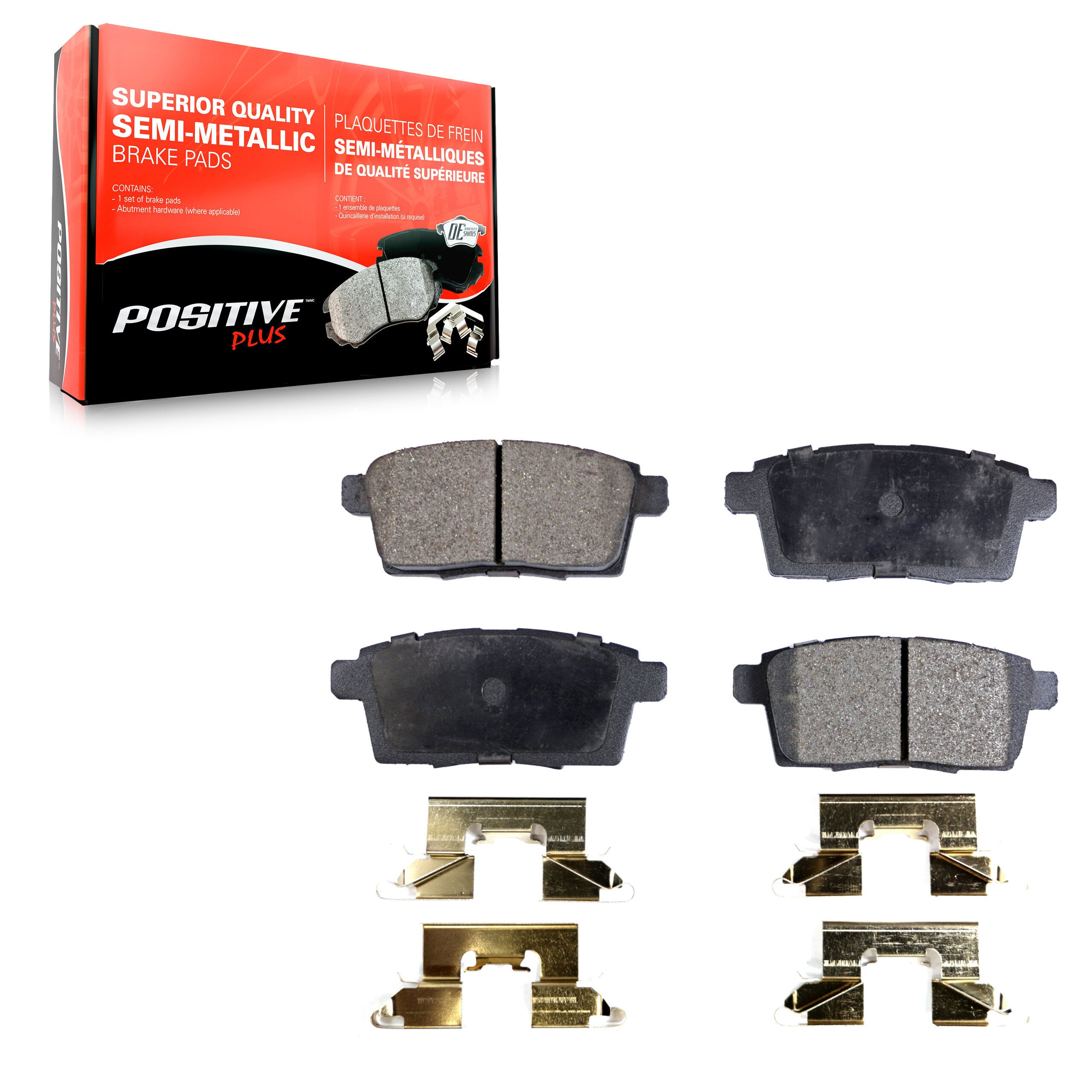 Positive Plus PPF-D1259 Disc Brake Pad for 2007-2015 Ford Edge product image