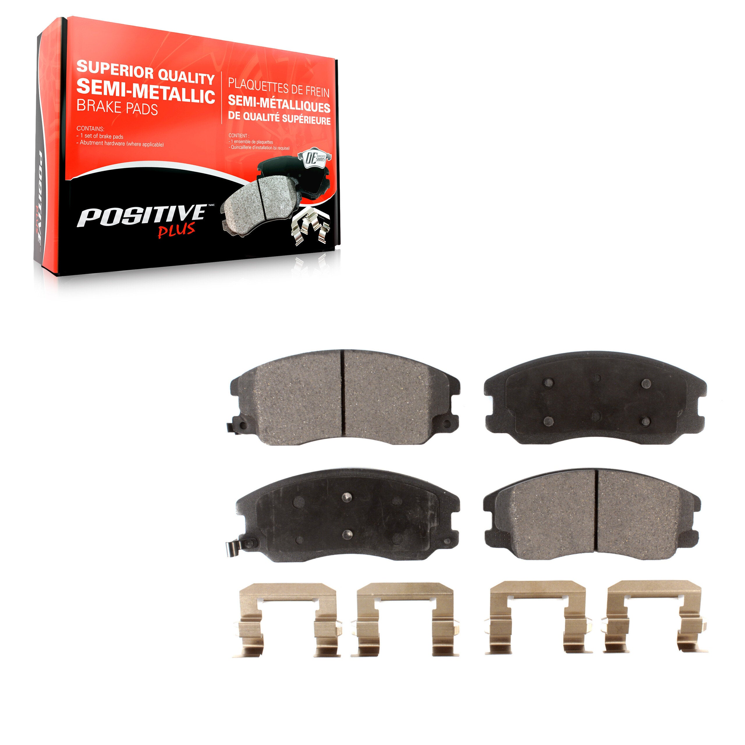 Positive Plus PPF-D1264 Disc Brake Pad for 2007-2015 Chevrolet Captiva Sport product image