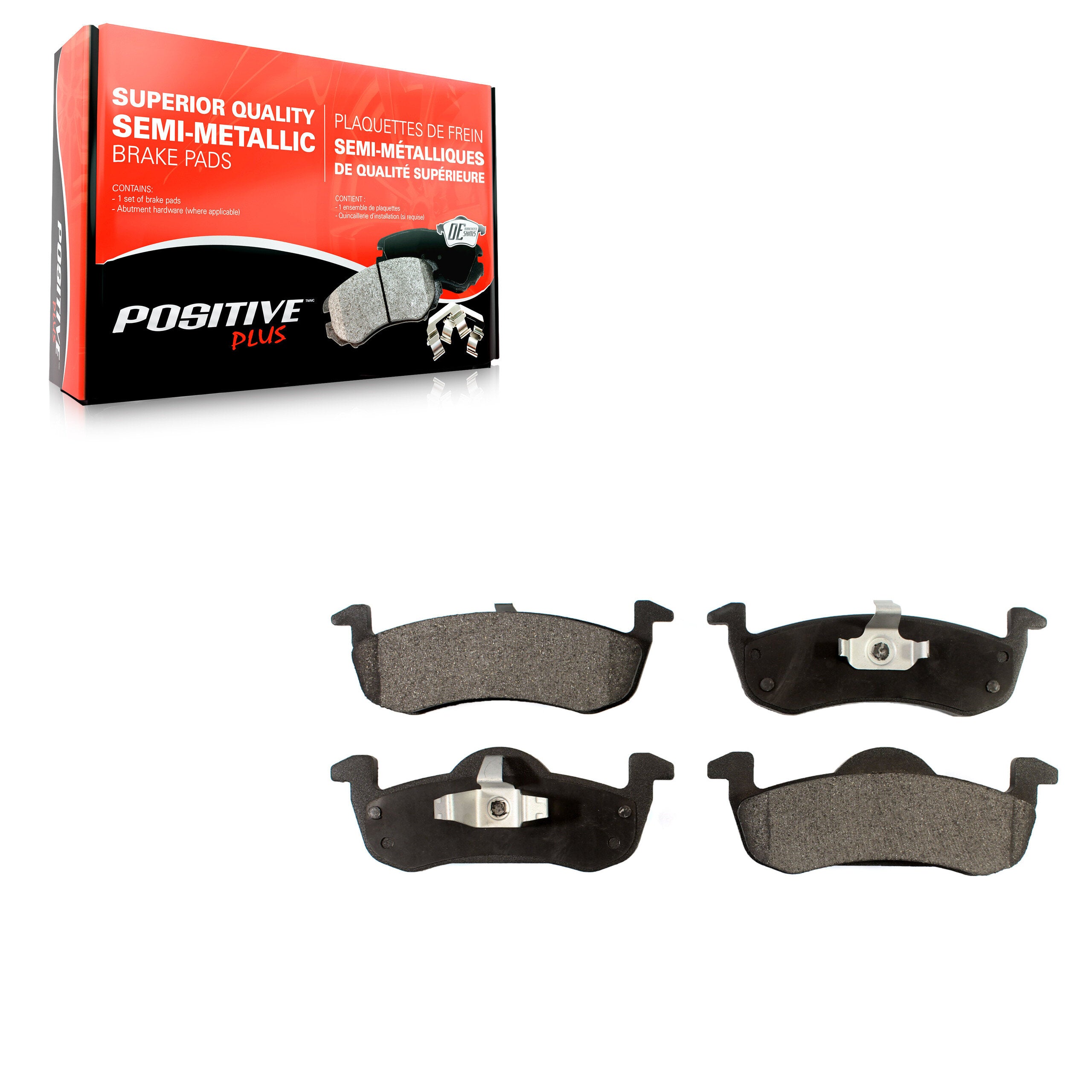 Positive Plus PPF-D1279 Disc Brake Pad for 2007-2019 Lincoln MKT product image