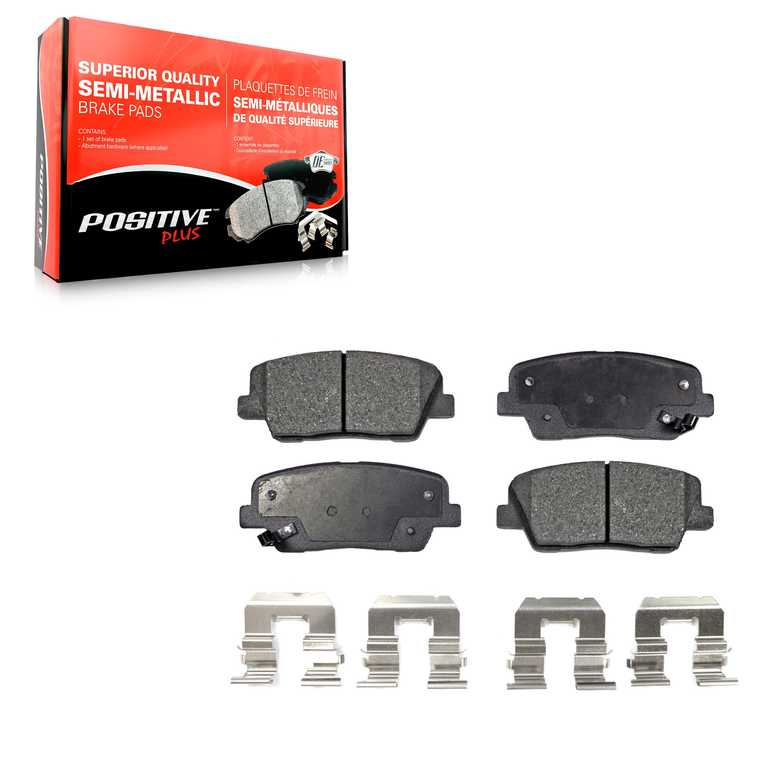 Positive Plus PPF-D1284 Disc Brake Pad for 2006-2017 Hyundai Genesis Coupe product image