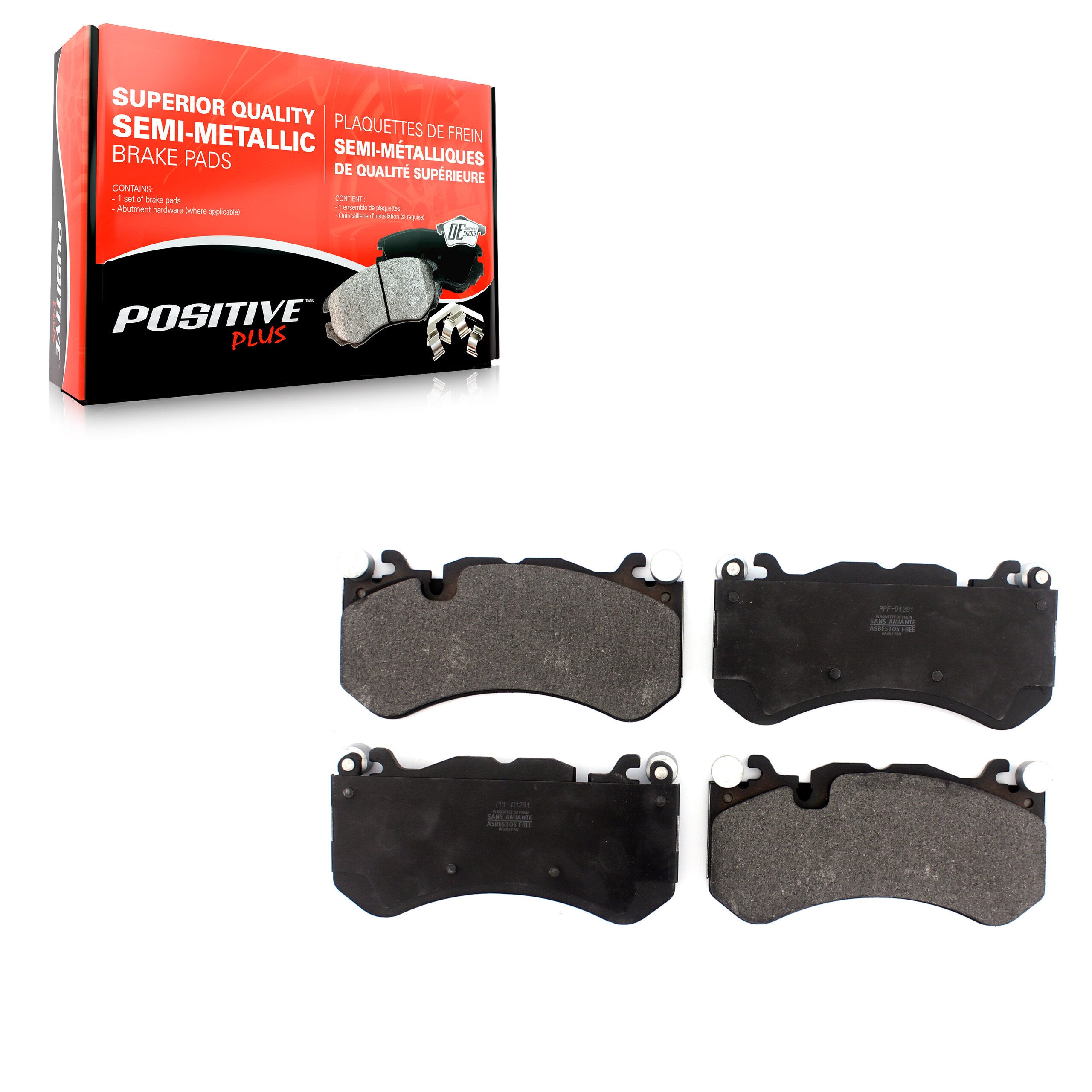 AmeriBRAKES_Semi-Metallic Brake Pads_PPF-D1291