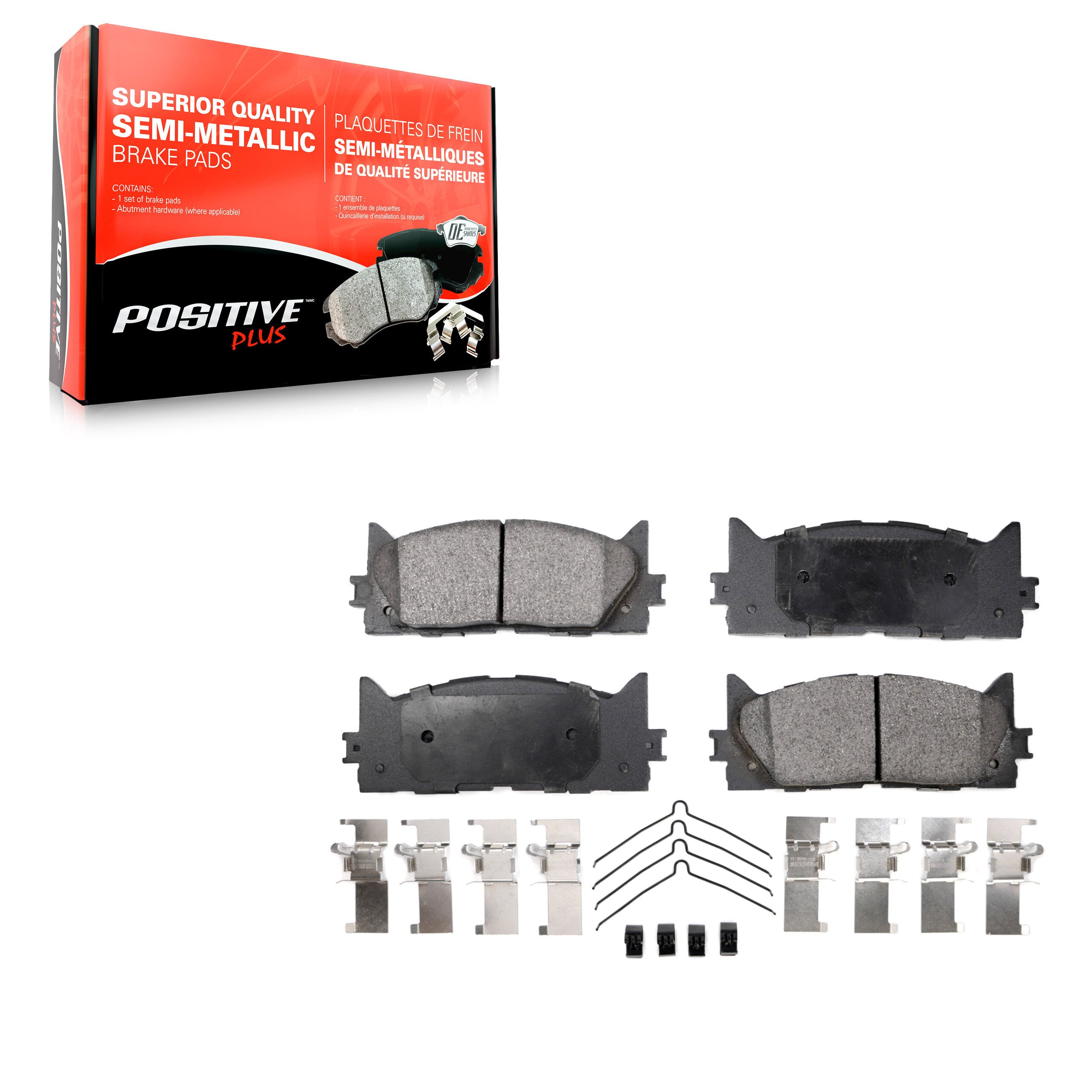 Positive Plus PPF-D1293 Disc Brake Pad for 2007-2018 Lexus ES300h product image