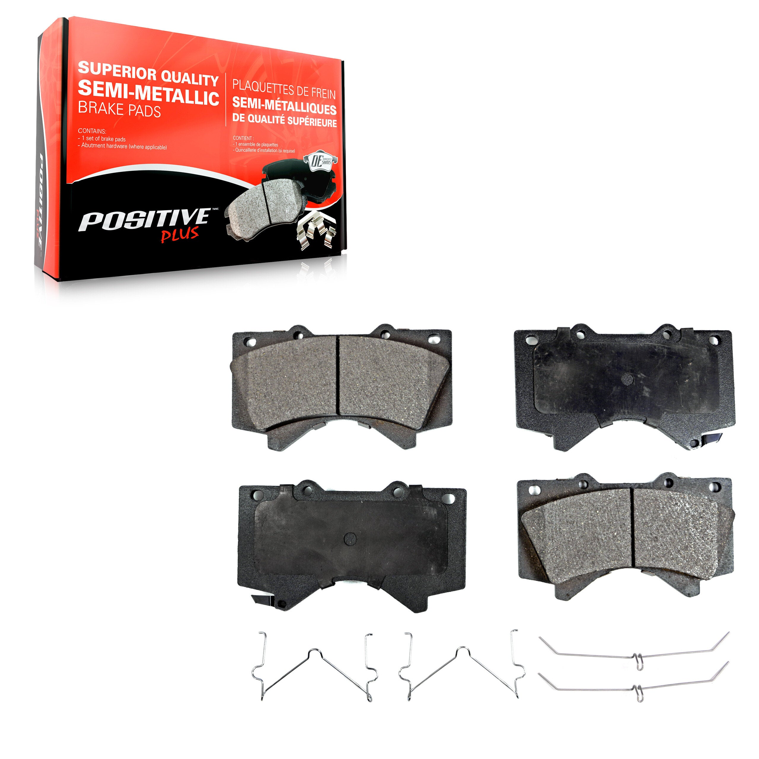Positive Plus PPF-D1303 Disc Brake Pad for 2007-2022 Lexus LX570 product image