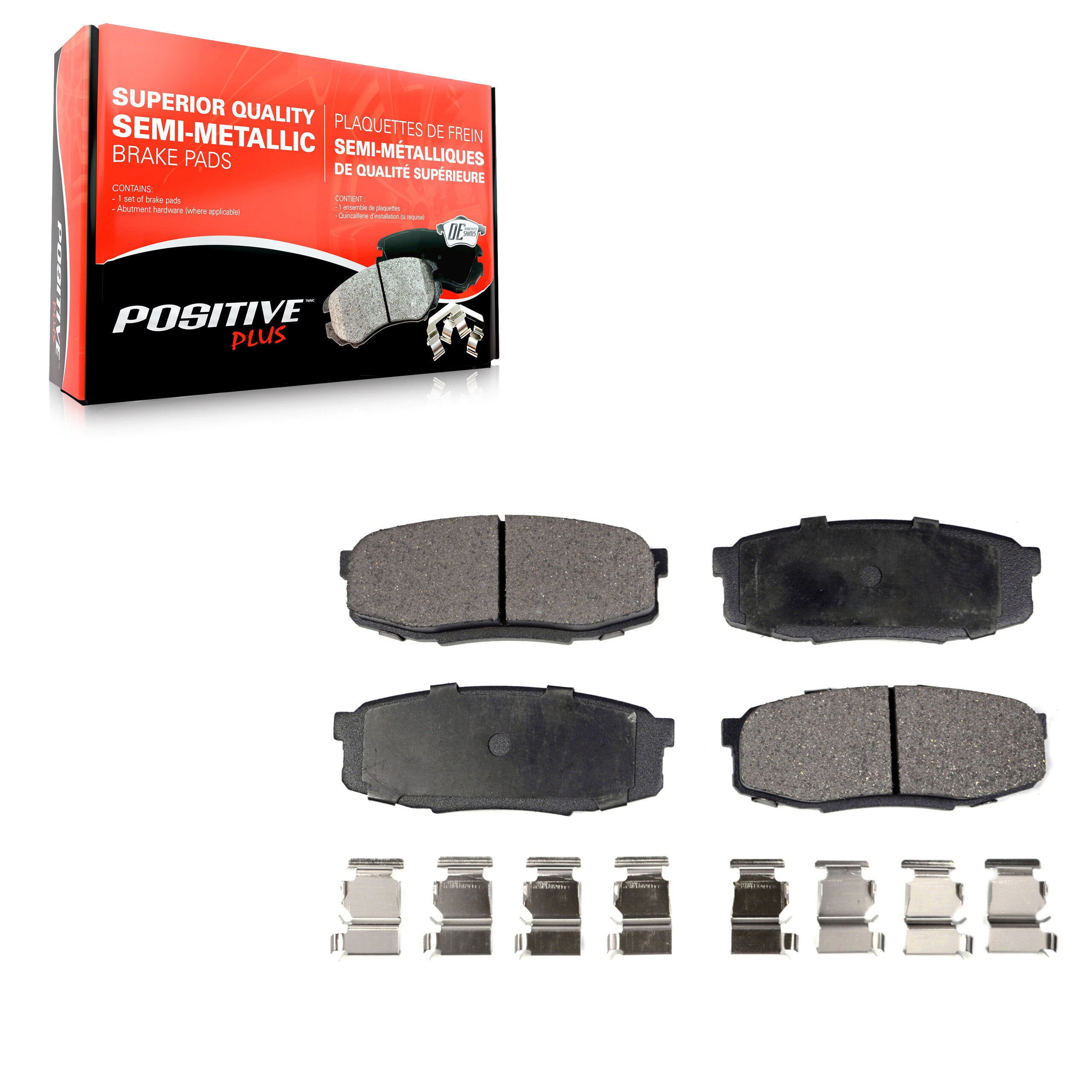 Positive Plus PPF-D1304 Disc Brake Pad for 2007-2022 Lexus LX570 product image