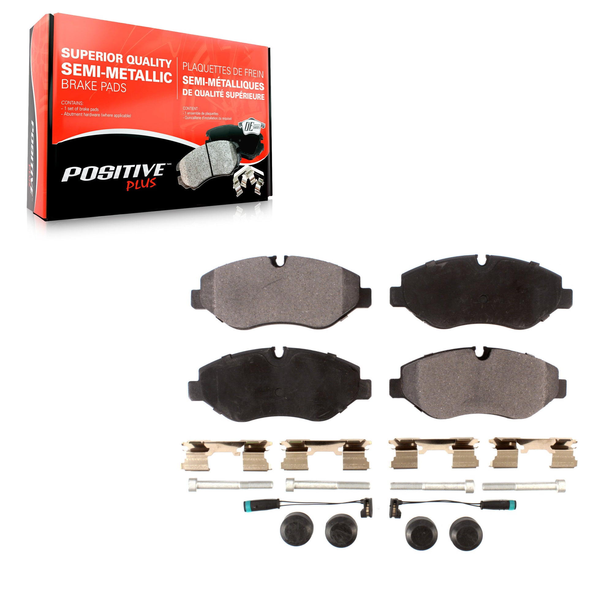 AmeriBRAKES_Semi-Metallic Brake Pads_PPF-D1316A
