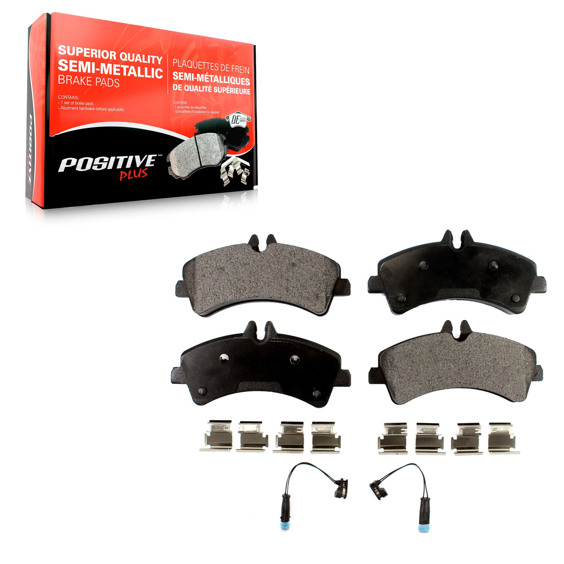 Positive Plus PPF-D1318A Disc Brake Pad for 2007-2018 Freightliner Sprinter 3500XD product image