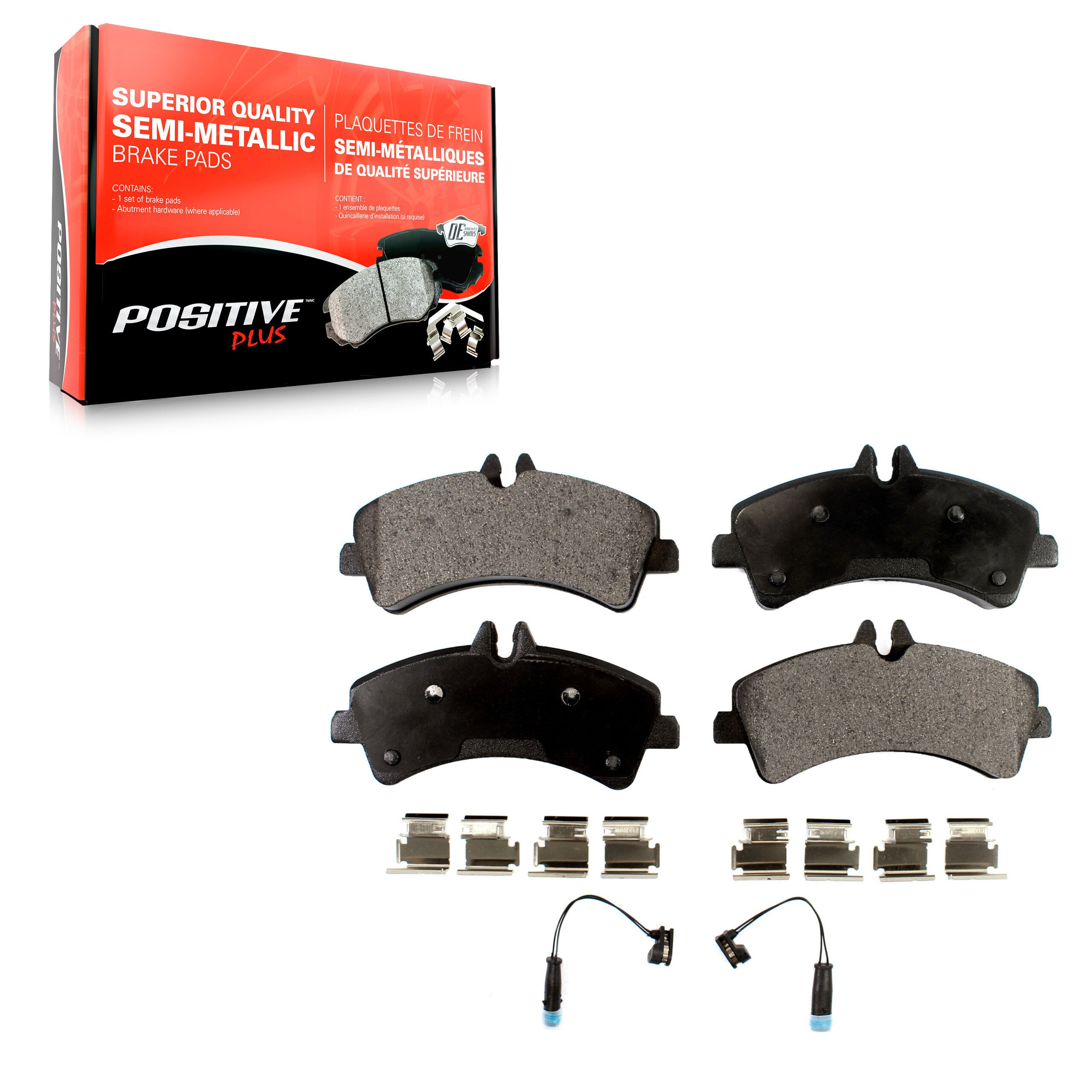 Positive Plus PPF-D1318A Disc Brake Pad for 2007-2018 Freightliner Sprinter 3500XD product image