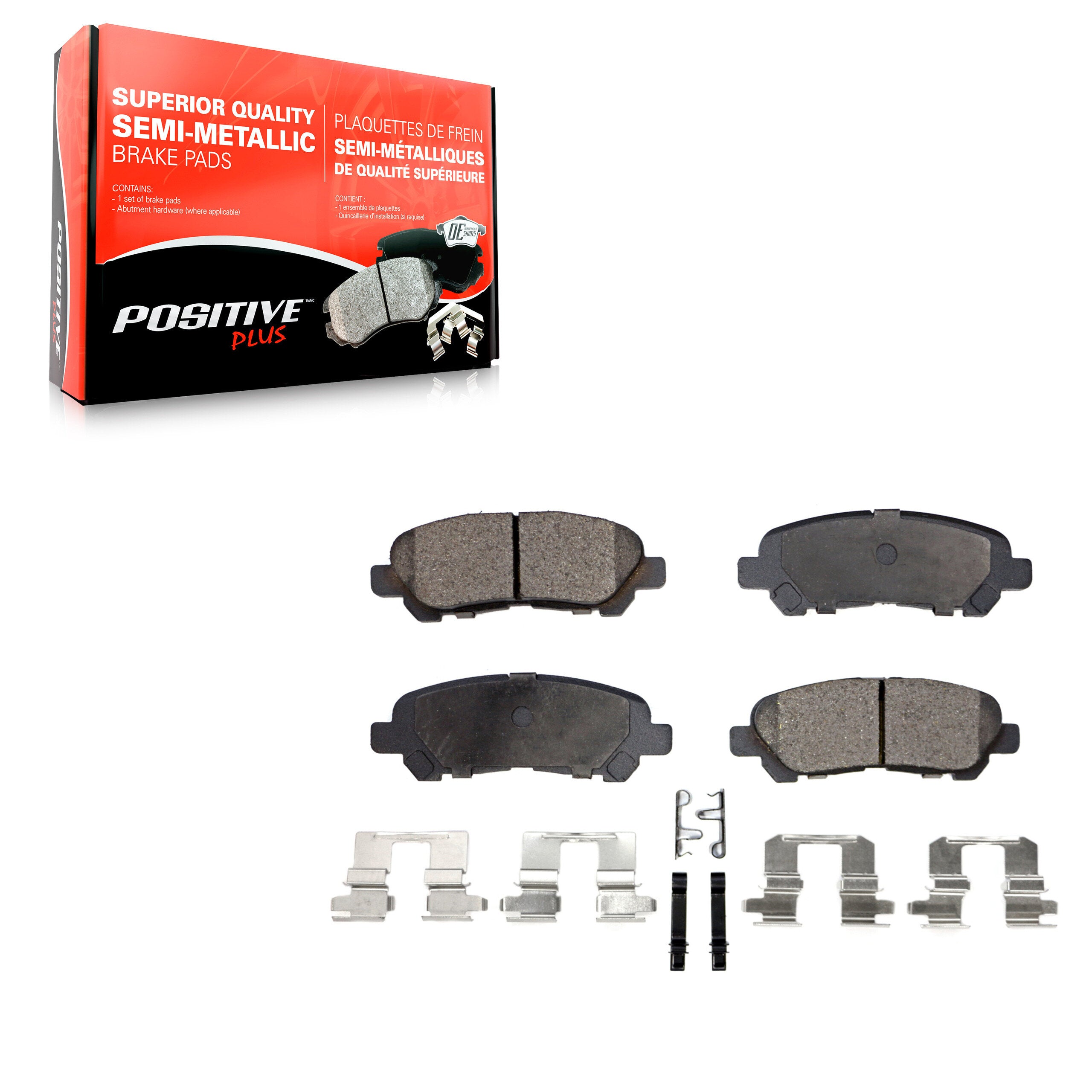AmeriBRAKES_Semi-Metallic Brake Pads_PPF-D1325