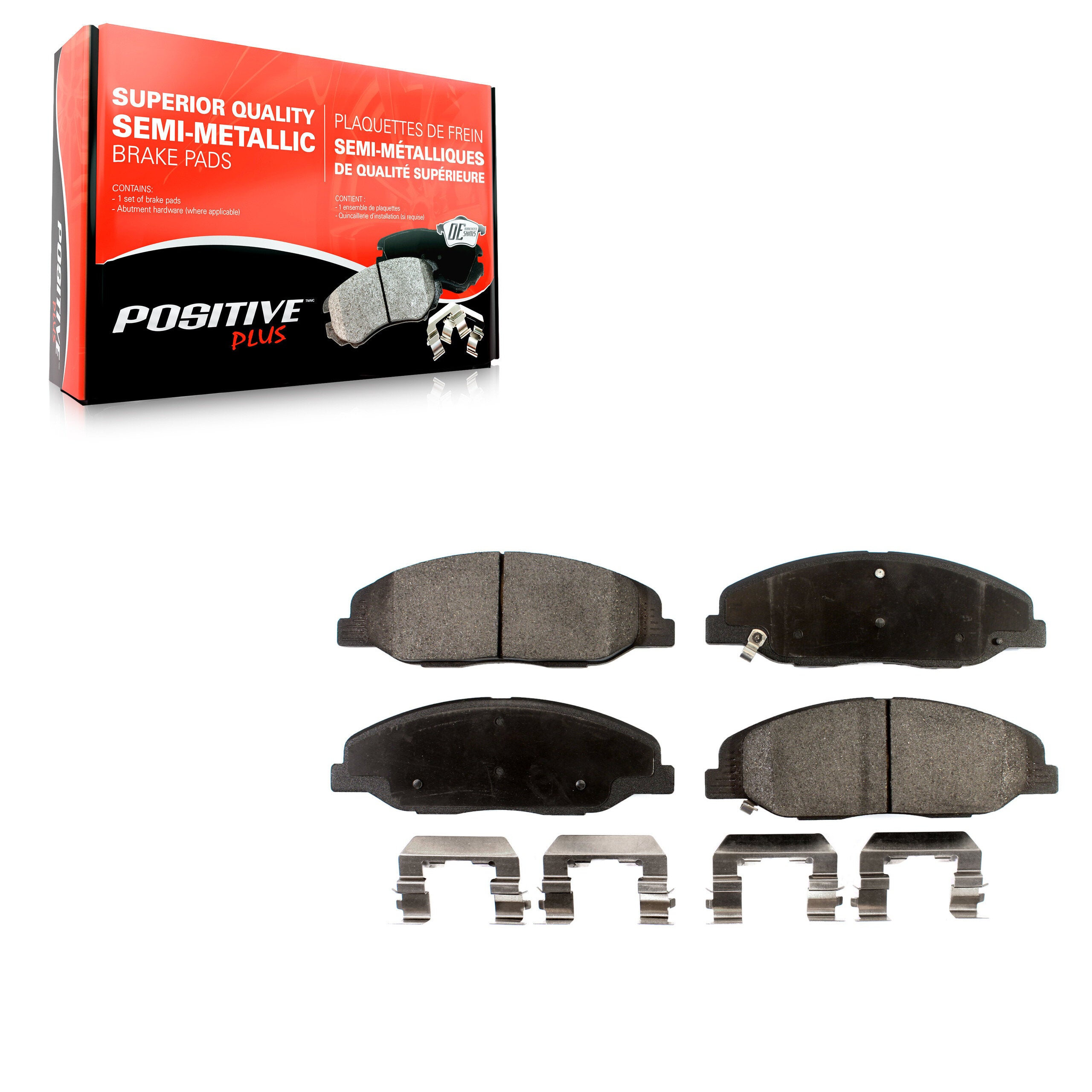 AmeriBRAKES_Semi-Metallic Brake Pads_PPF-D1332