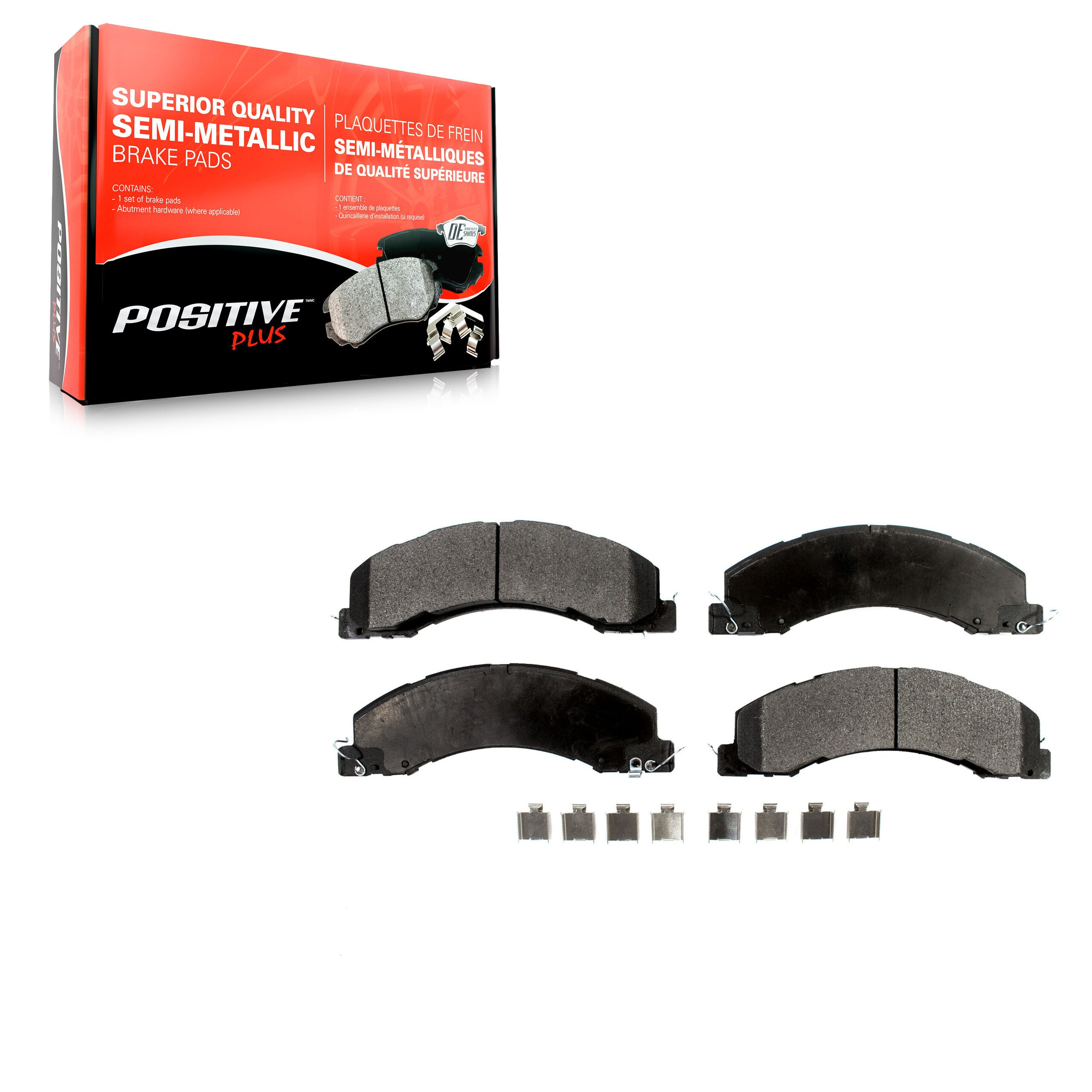 Positive Plus PPF-D1335 Disc Brake Pad for 2008-2023 Ram 4500 product image
