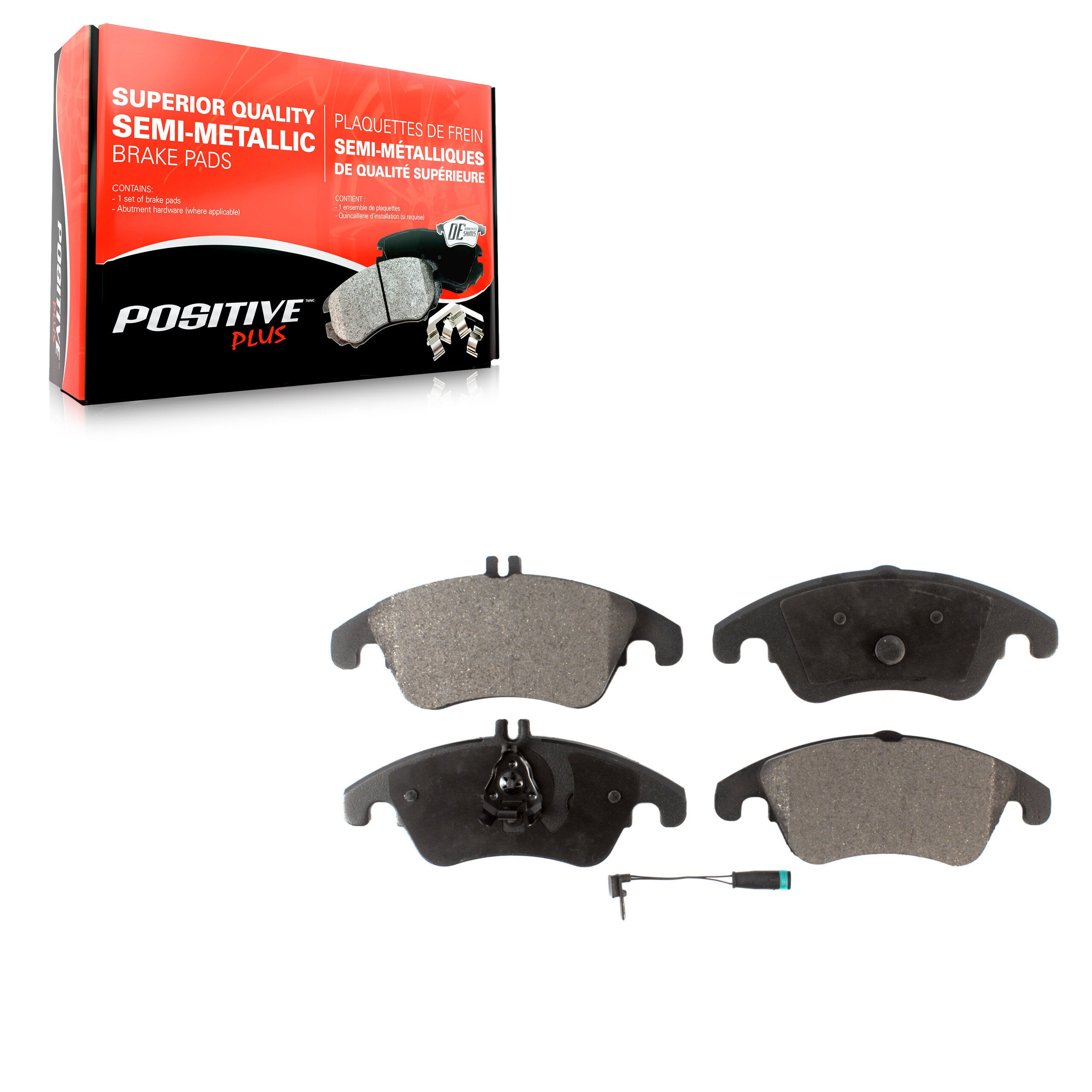 Positive Plus PPF-D1342 Disc Brake Pad for 2008-2020 Mercedes-Benz SLC300 product image
