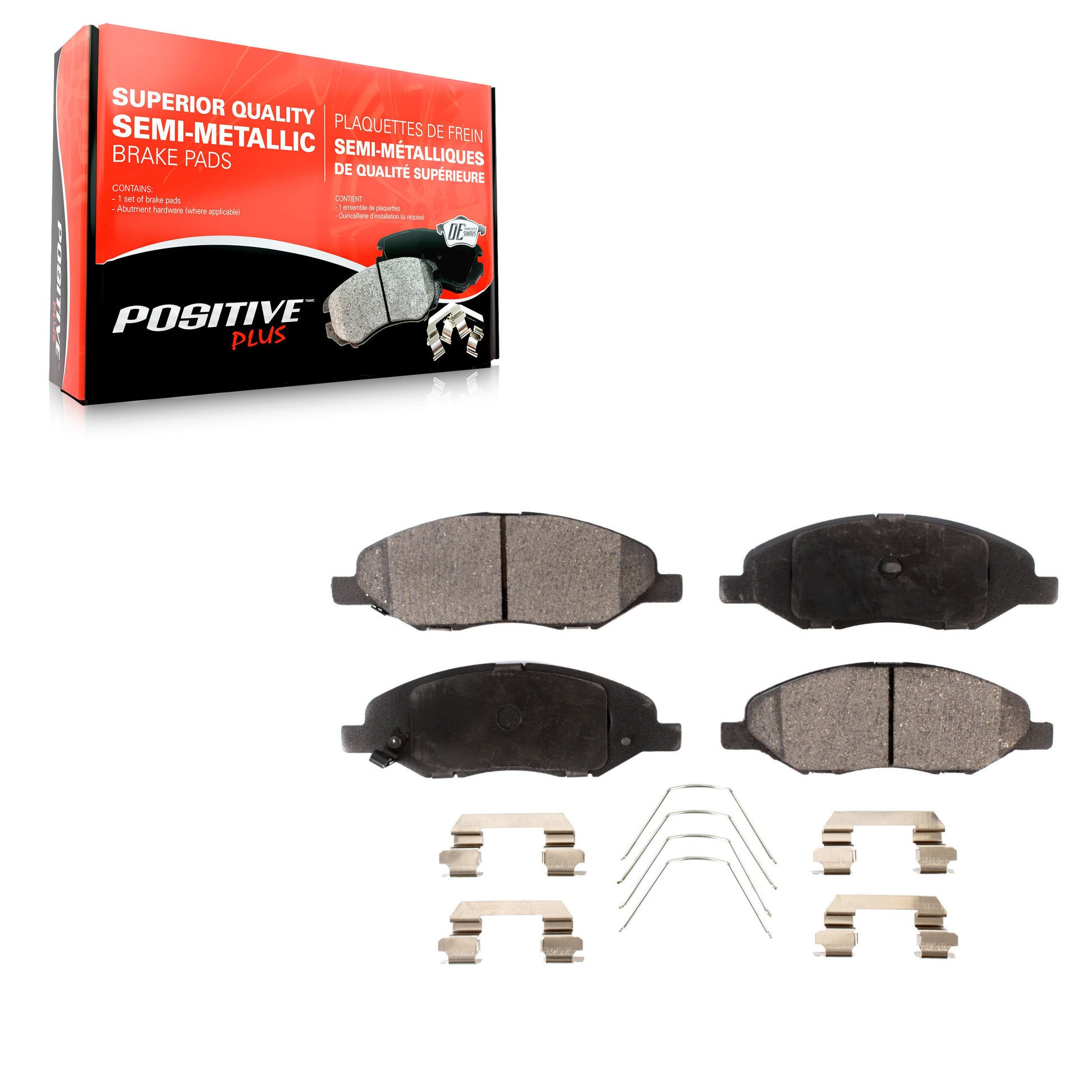 AmeriBRAKES_Semi-Metallic Brake Pads_PPF-D1345