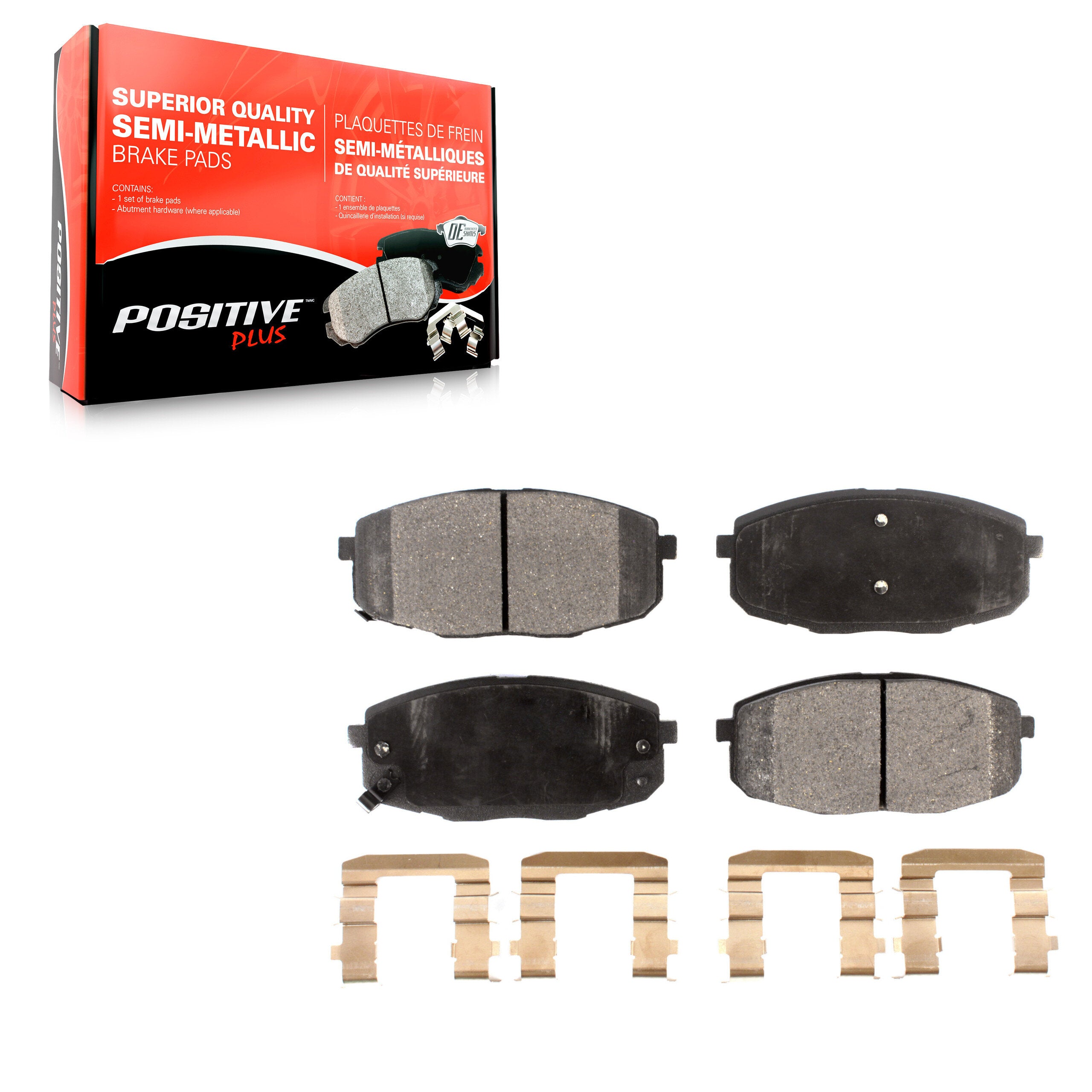 Positive Plus PPF-D1397 Disc Brake Pad for 2009-2013 Kia Forte5 product image