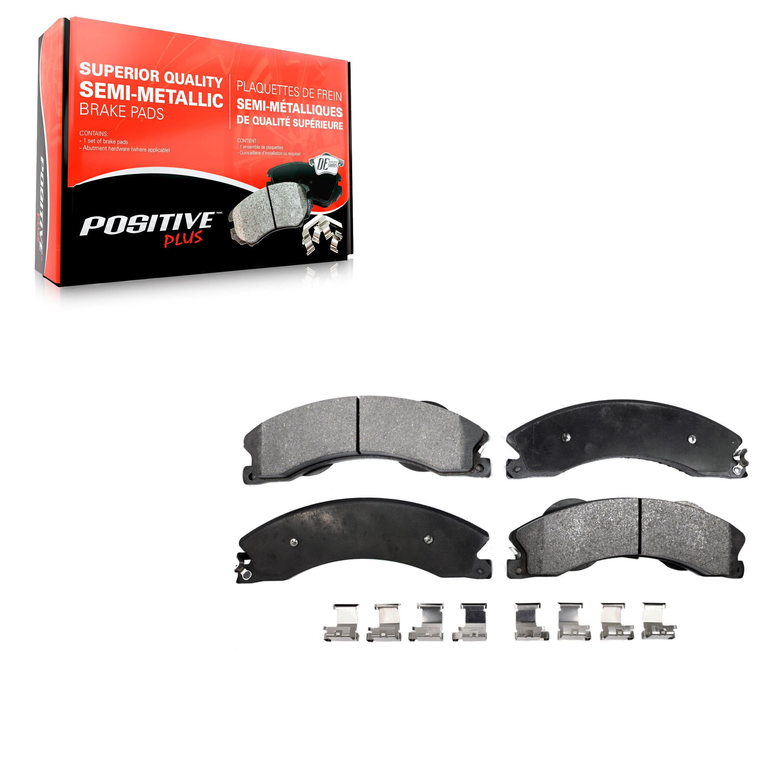 Positive Plus PPF-D1411 Disc Brake Pad for 2009-2024 Chevrolet Express 4500 product image