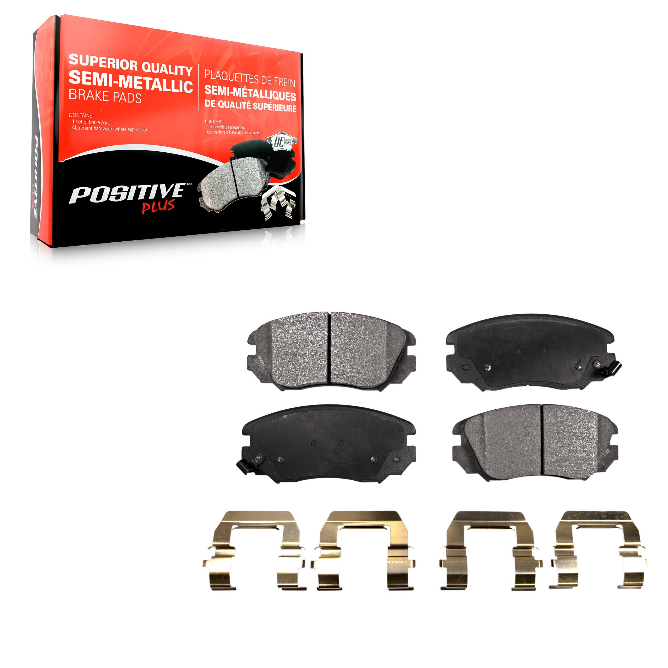 Positive Plus PPF-D1421 Disc Brake Pad for 2010-2020 GMC Terrain product image