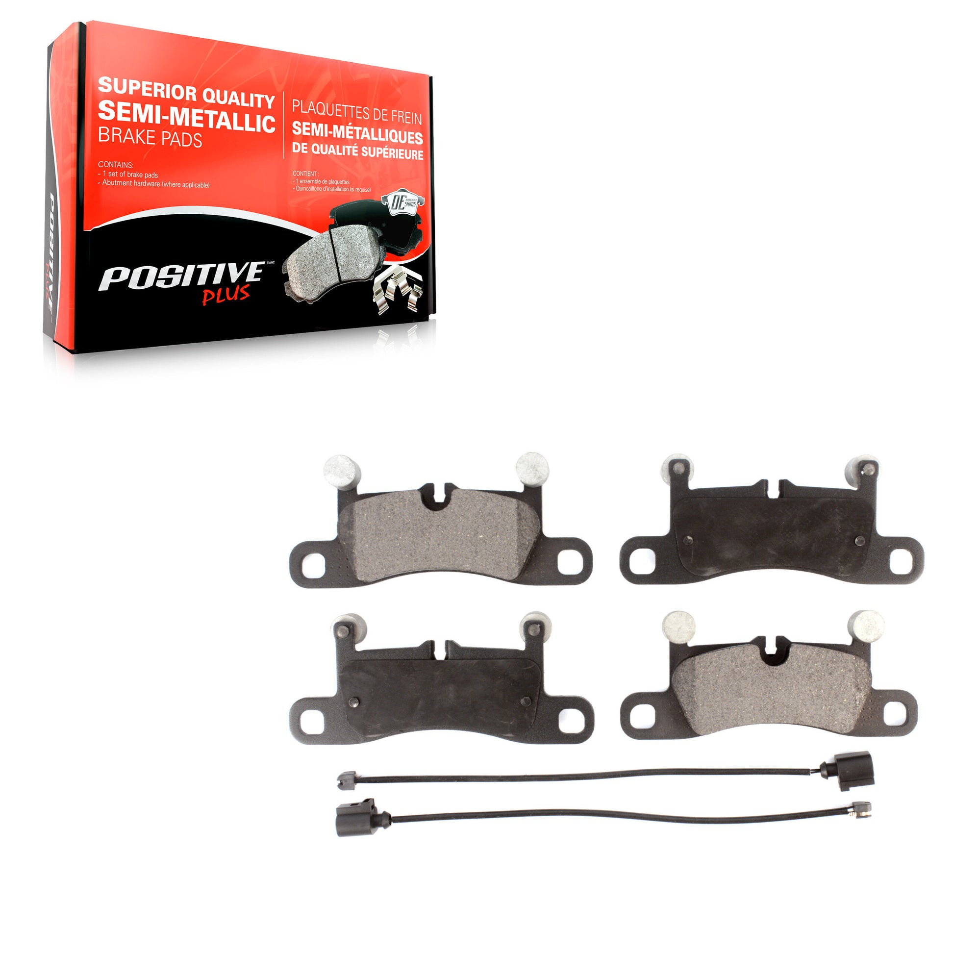 AmeriBRAKES_Semi-Metallic Brake Pads_PPF-D1453