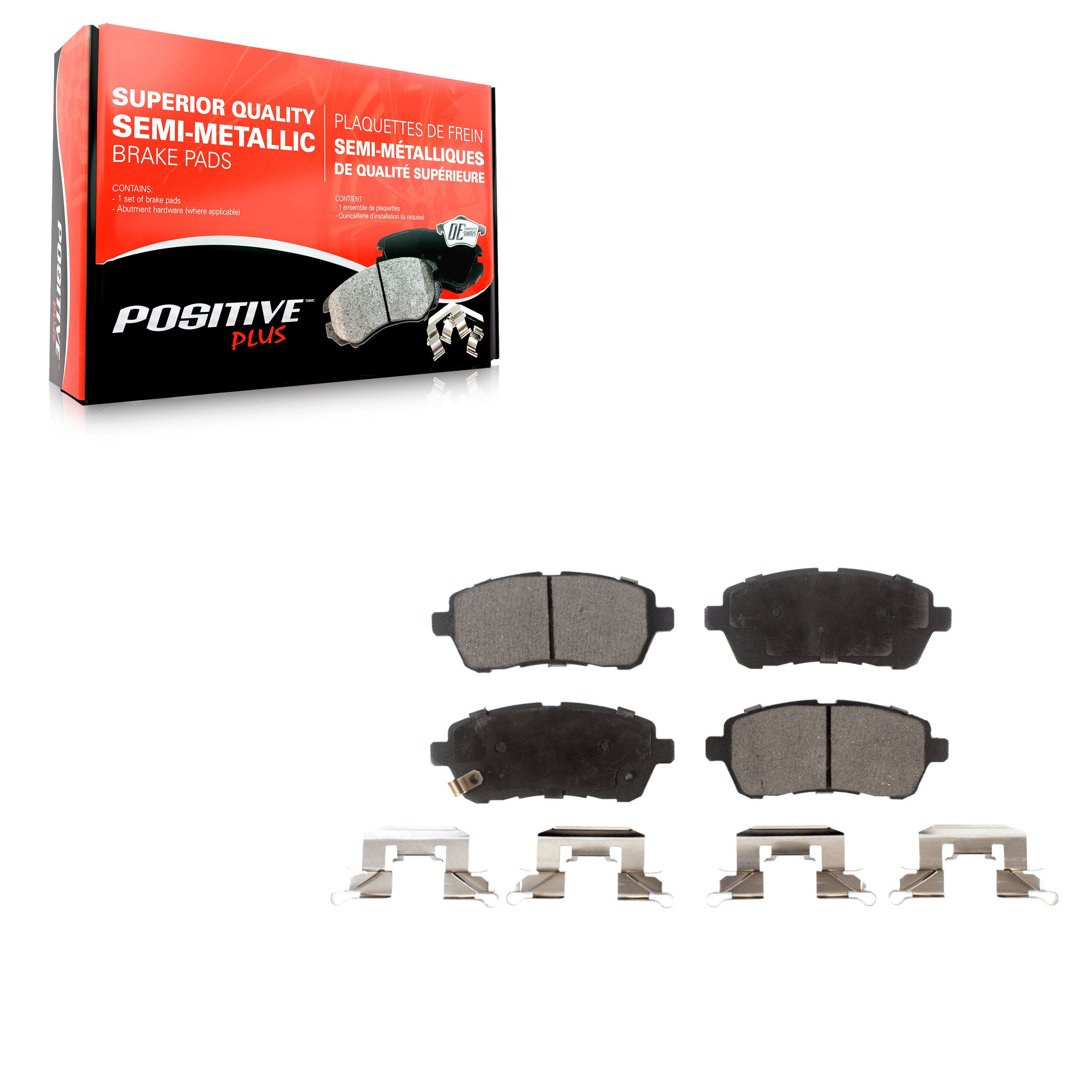 AmeriBRAKES_Semi-Metallic Brake Pads_PPF-D1454A