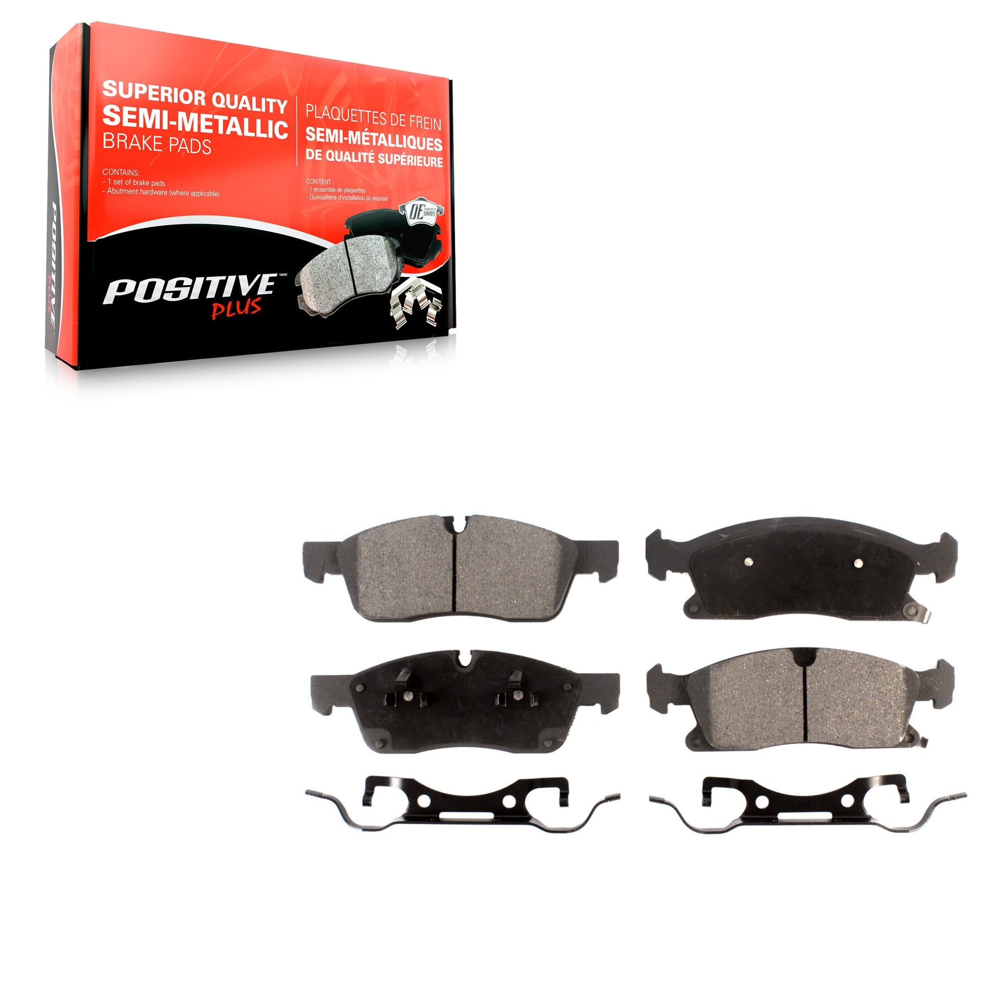 AmeriBRAKES_Semi-Metallic Brake Pads_PPF-D1455