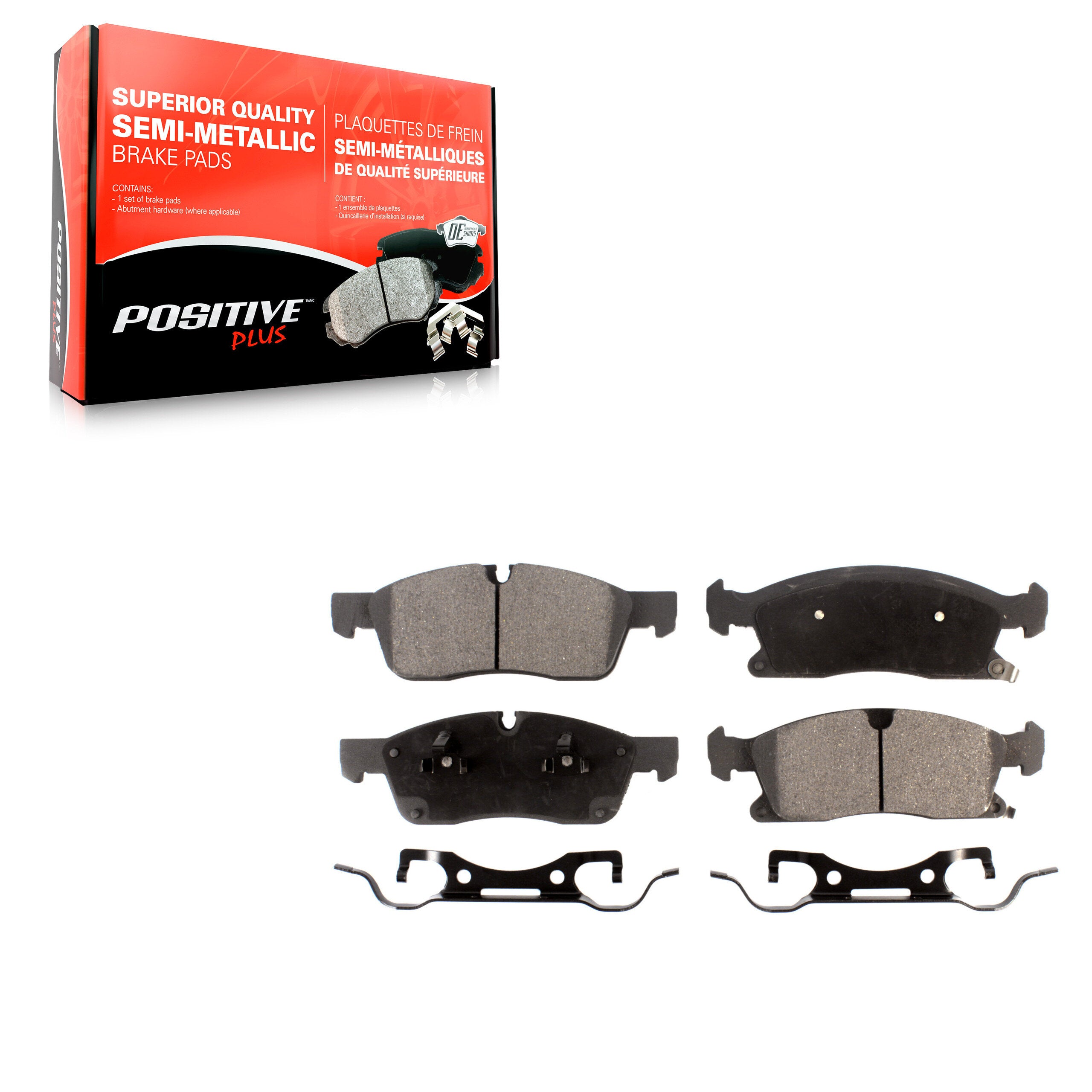 AmeriBRAKES_Semi-Metallic Brake Pads_PPF-D1455