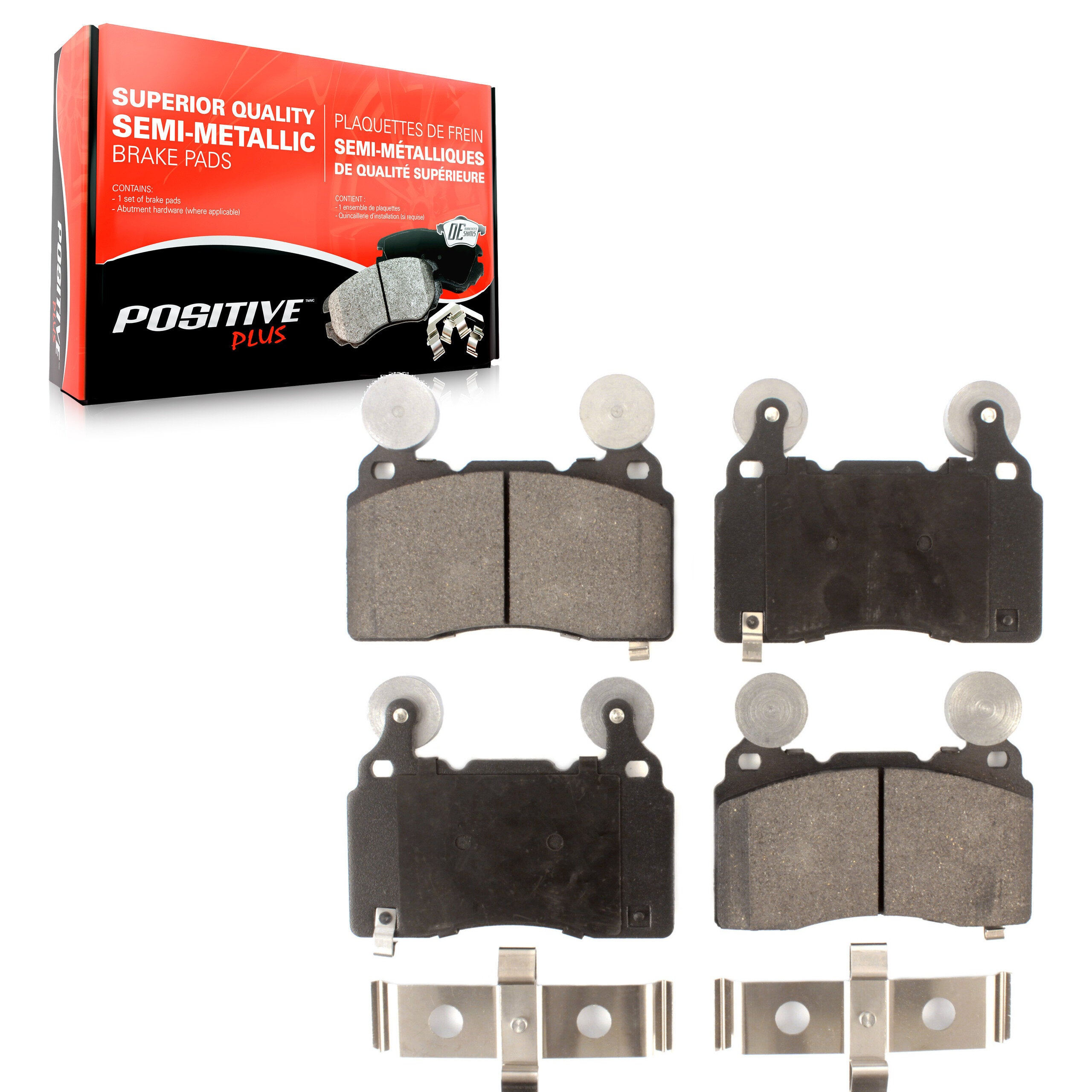 Positive Plus PPF-D1474 Disc Brake Pad for 2010-2022 Chevrolet Camaro product image