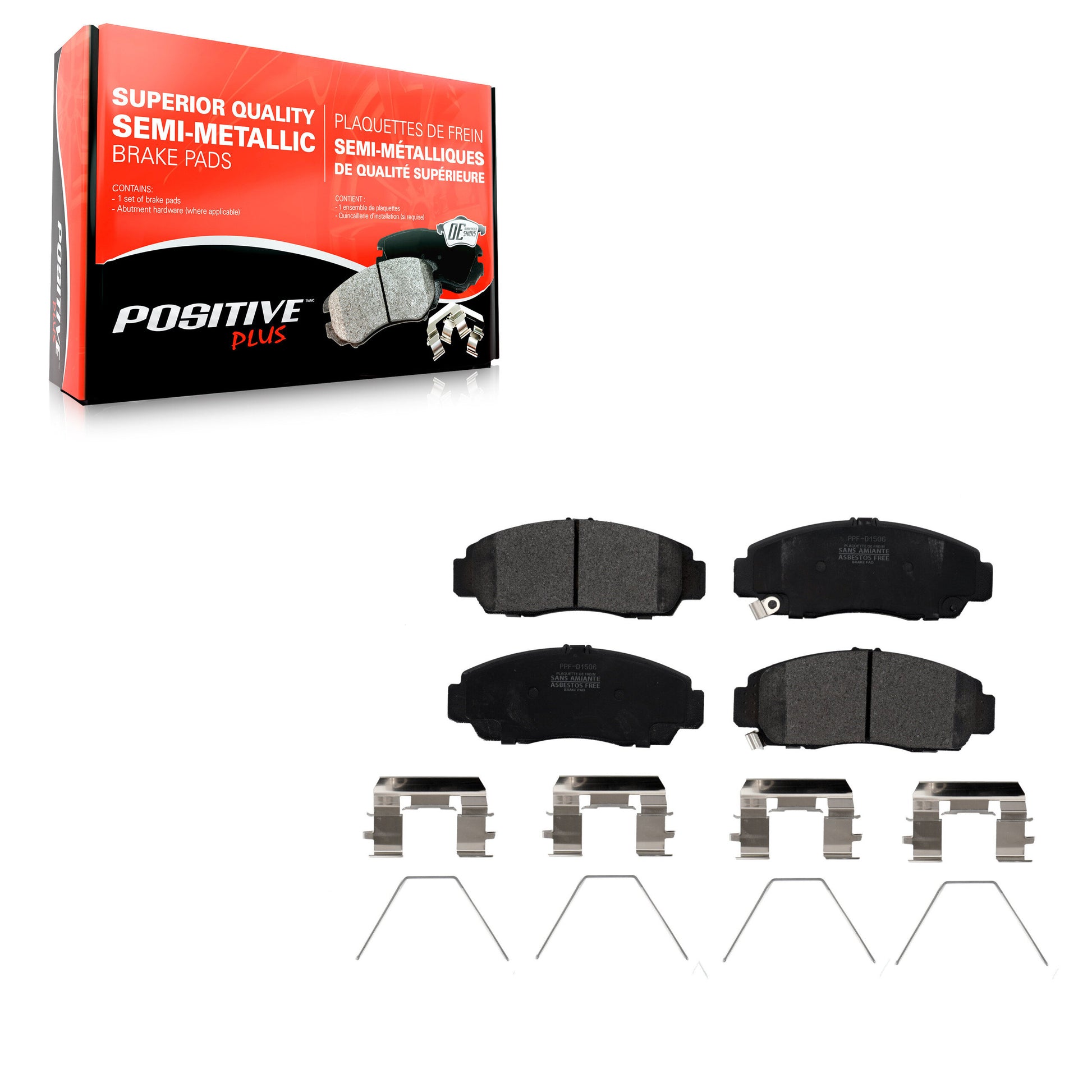 AmeriBRAKES_Semi-Metallic Brake Pads_PPF-D1506
