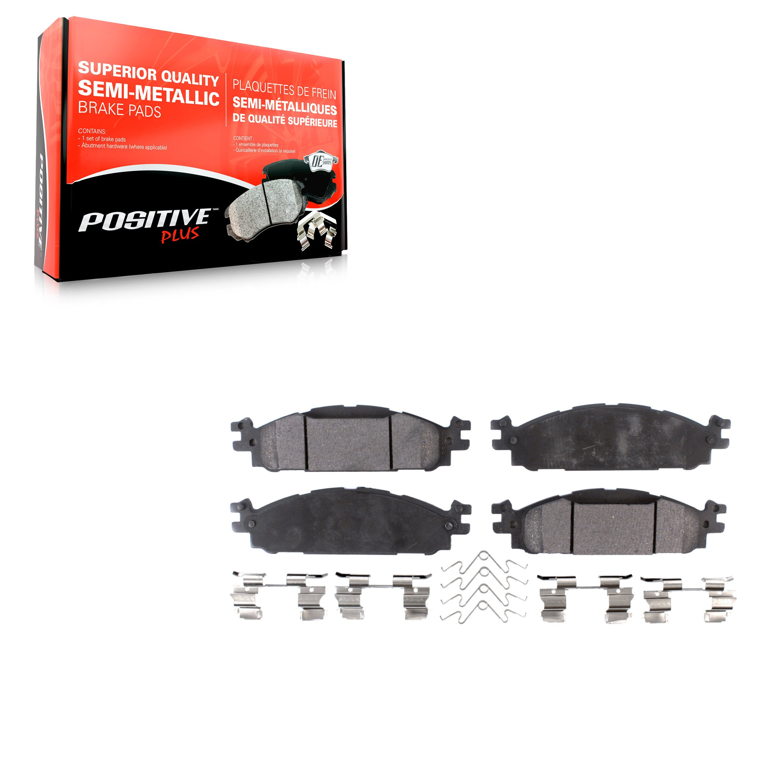 Positive Plus PPF-D1508 Disc Brake Pad for 2009-2019 Ford Explorer product image