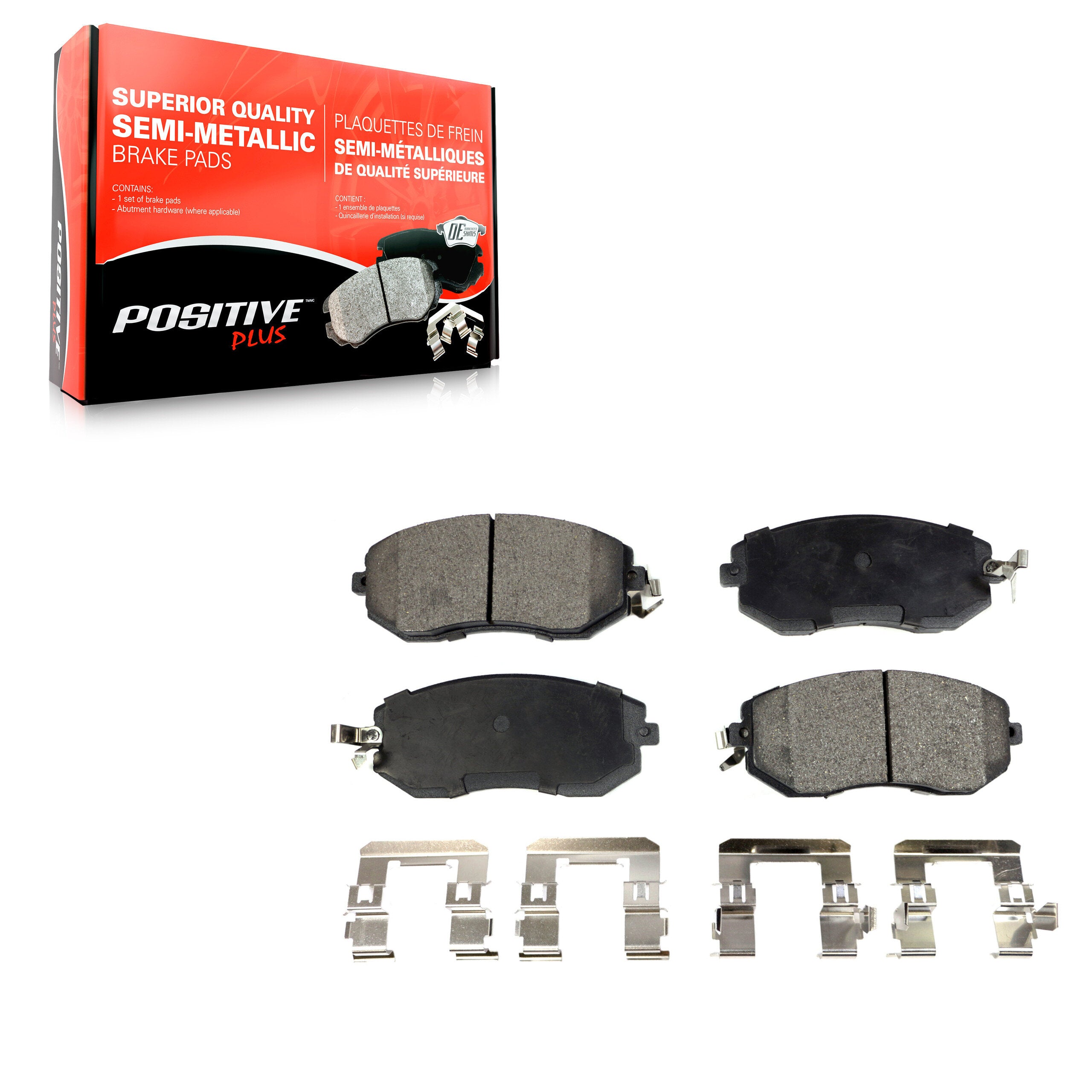 Positive Plus PPF-D1539 Disc Brake Pad for 2010-2023 Subaru BRZ product image