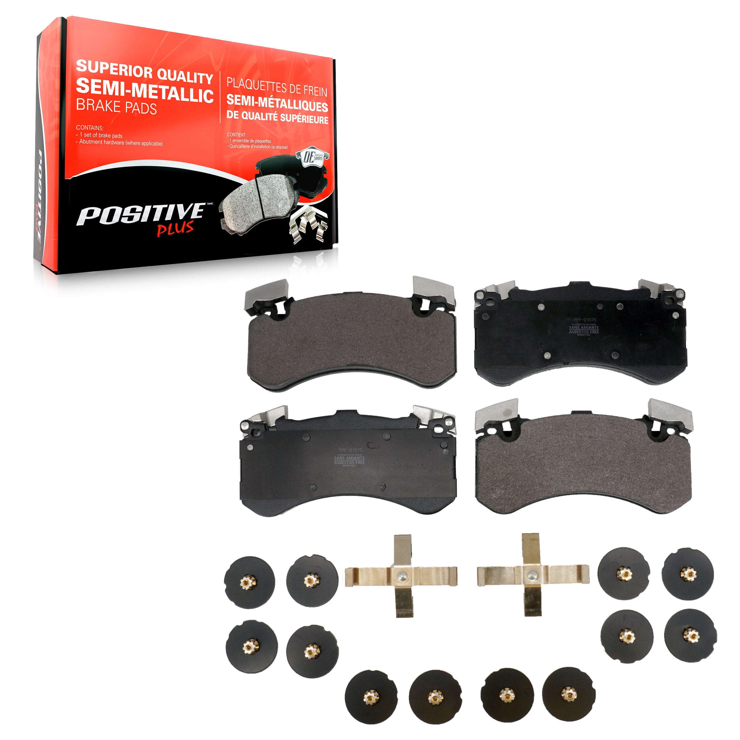 AmeriBRAKES_Semi-Metallic Brake Pads_PPF-D1575