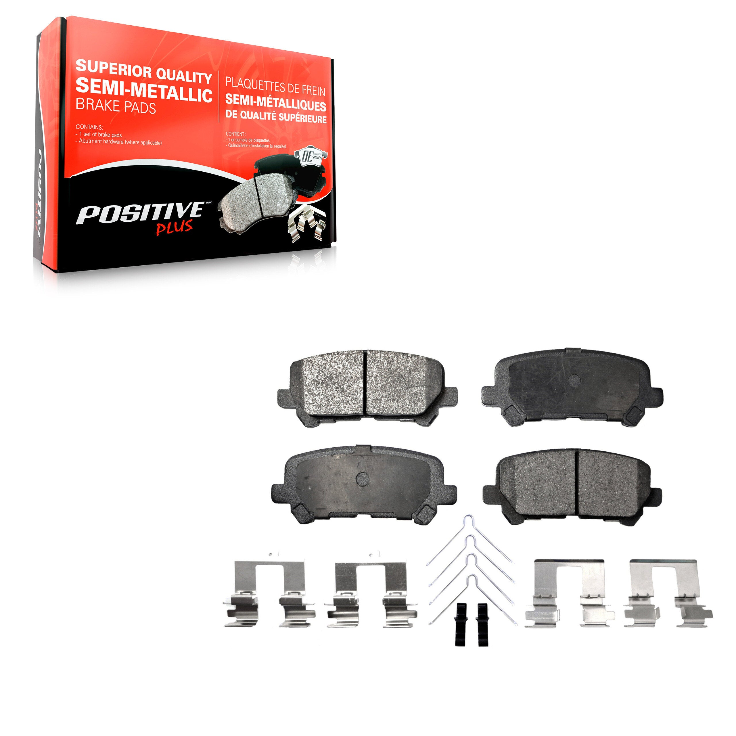 Positive Plus PPF-D1585 Disc Brake Pad for 2007-2017 Honda Odyssey product image