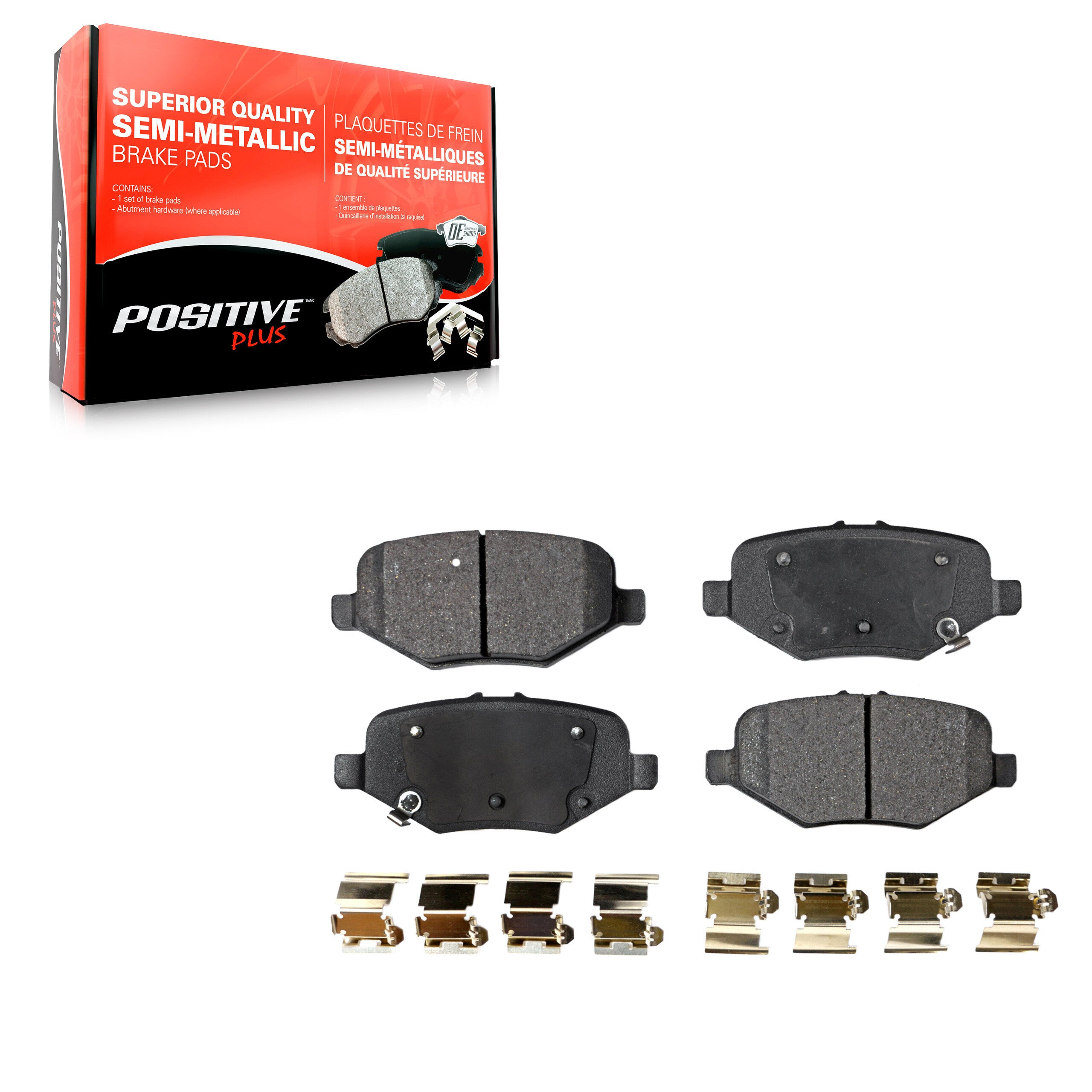 Positive Plus PPF-D1612 Disc Brake Pad for 2012-2019 Ford Taurus product image