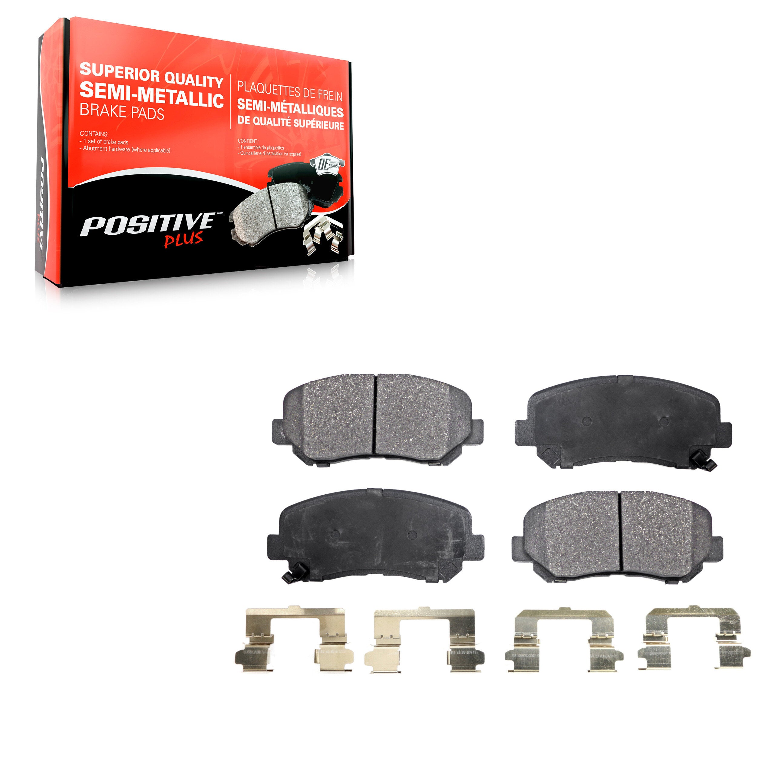 AmeriBRAKES_Semi-Metallic Brake Pads_PPF-D1623