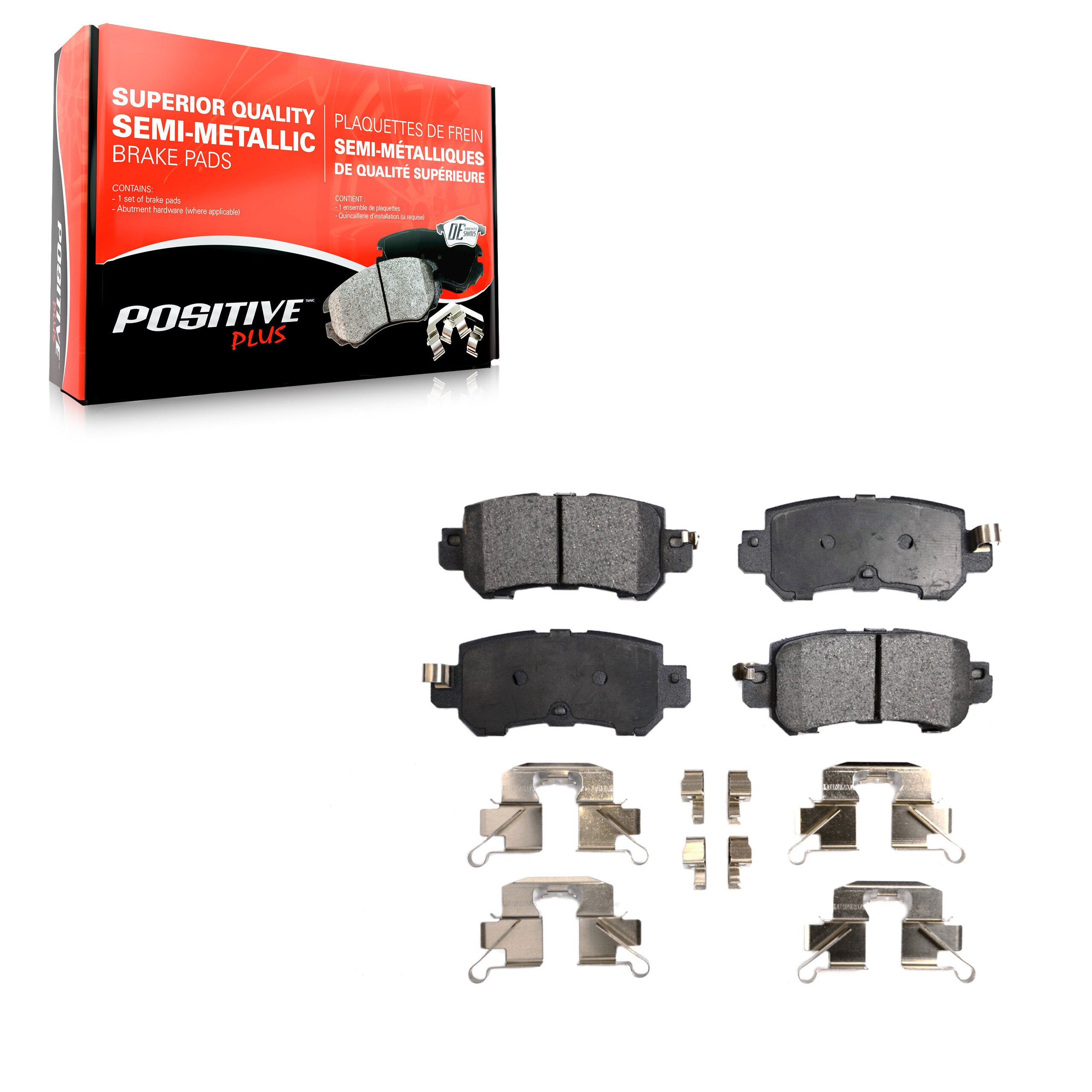 AmeriBRAKES_Semi-Metallic Brake Pads_PPF-D1624