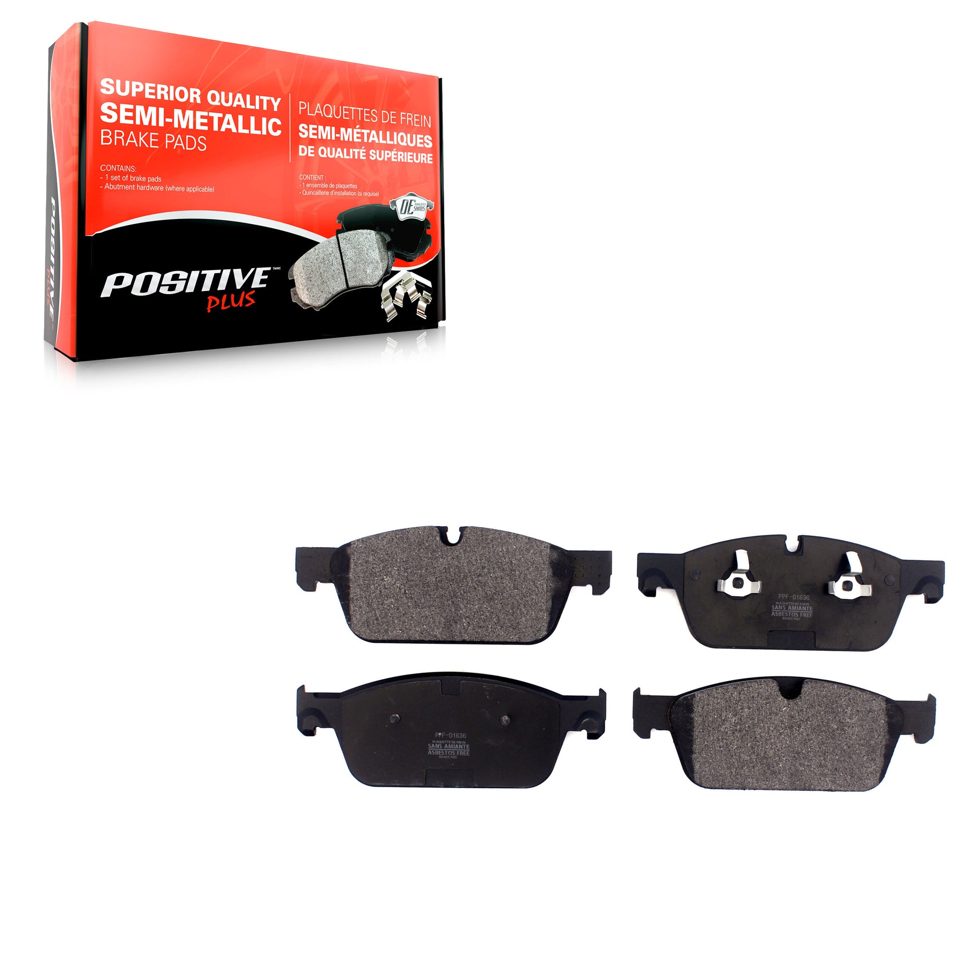 AmeriBRAKES_Semi-Metallic Brake Pads_PPF-D1636